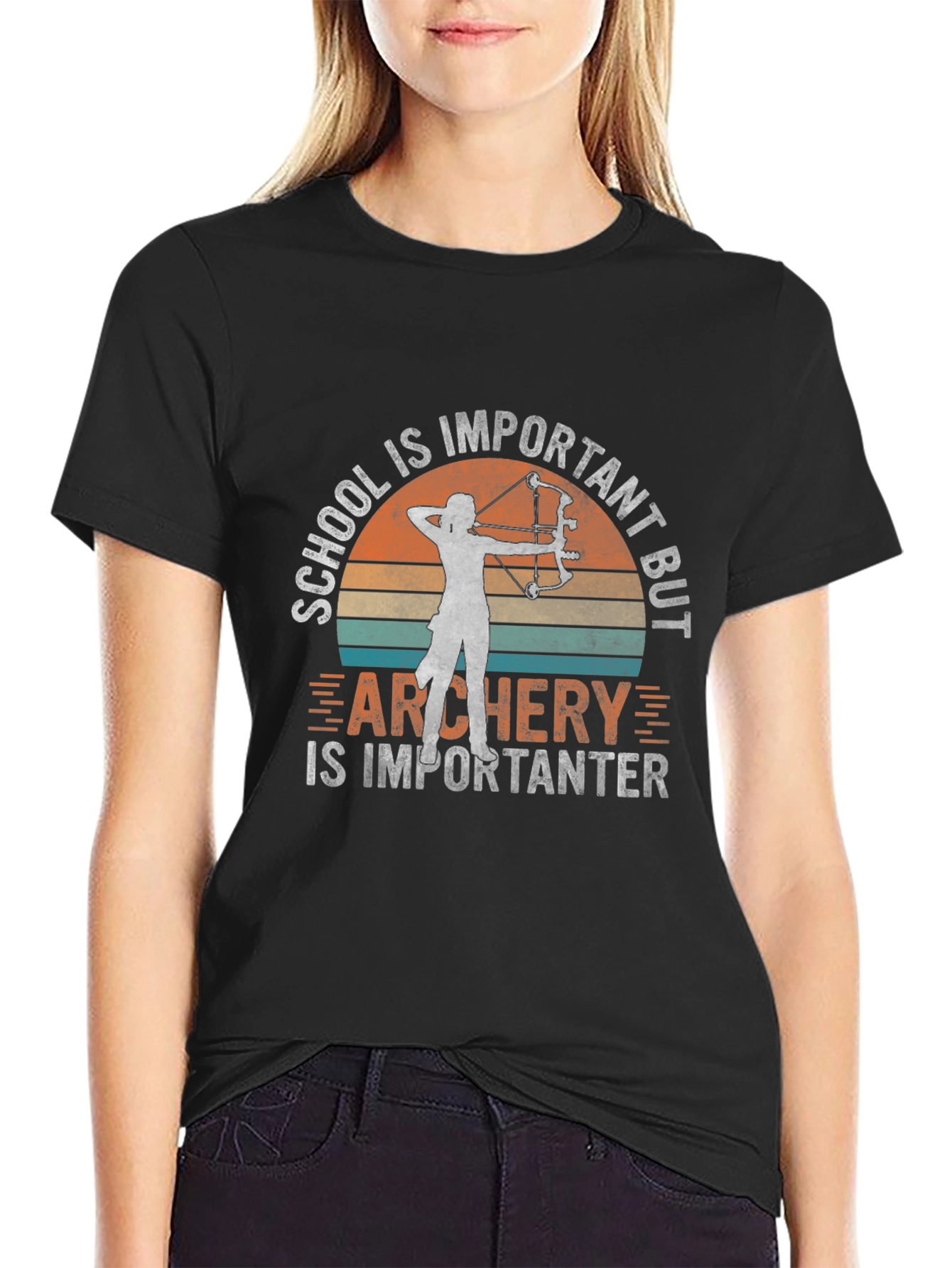 Archery Is Importanter Graphic Tee