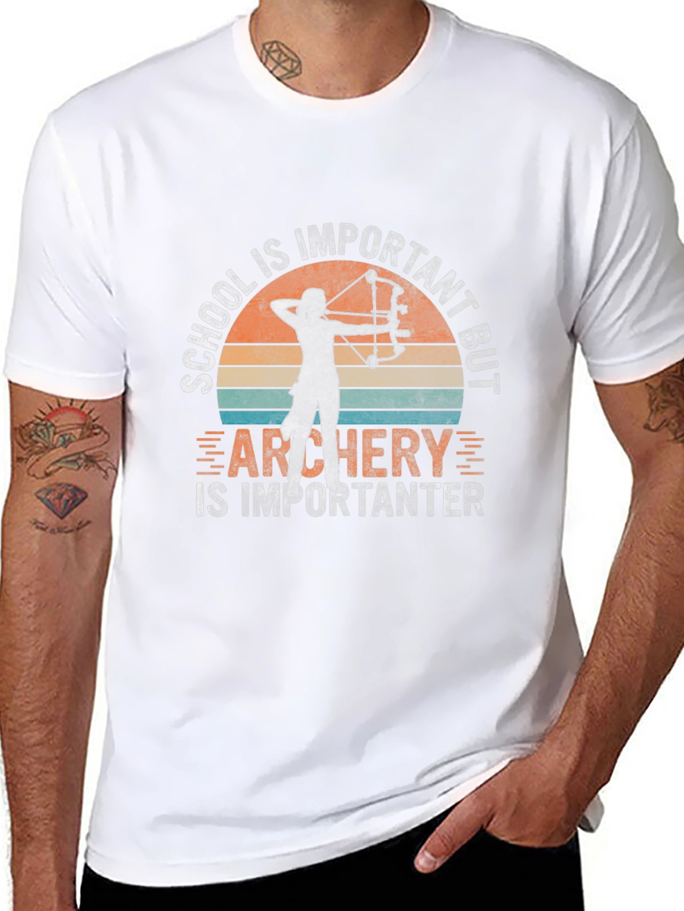 Archery Is Importanter Graphic Tee