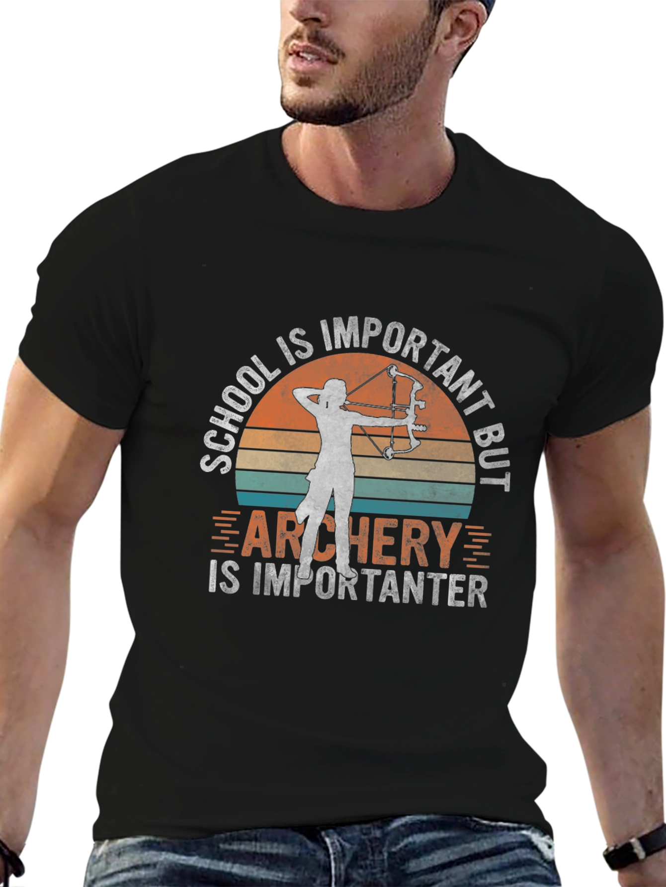 Archery Is Importanter Graphic Tee