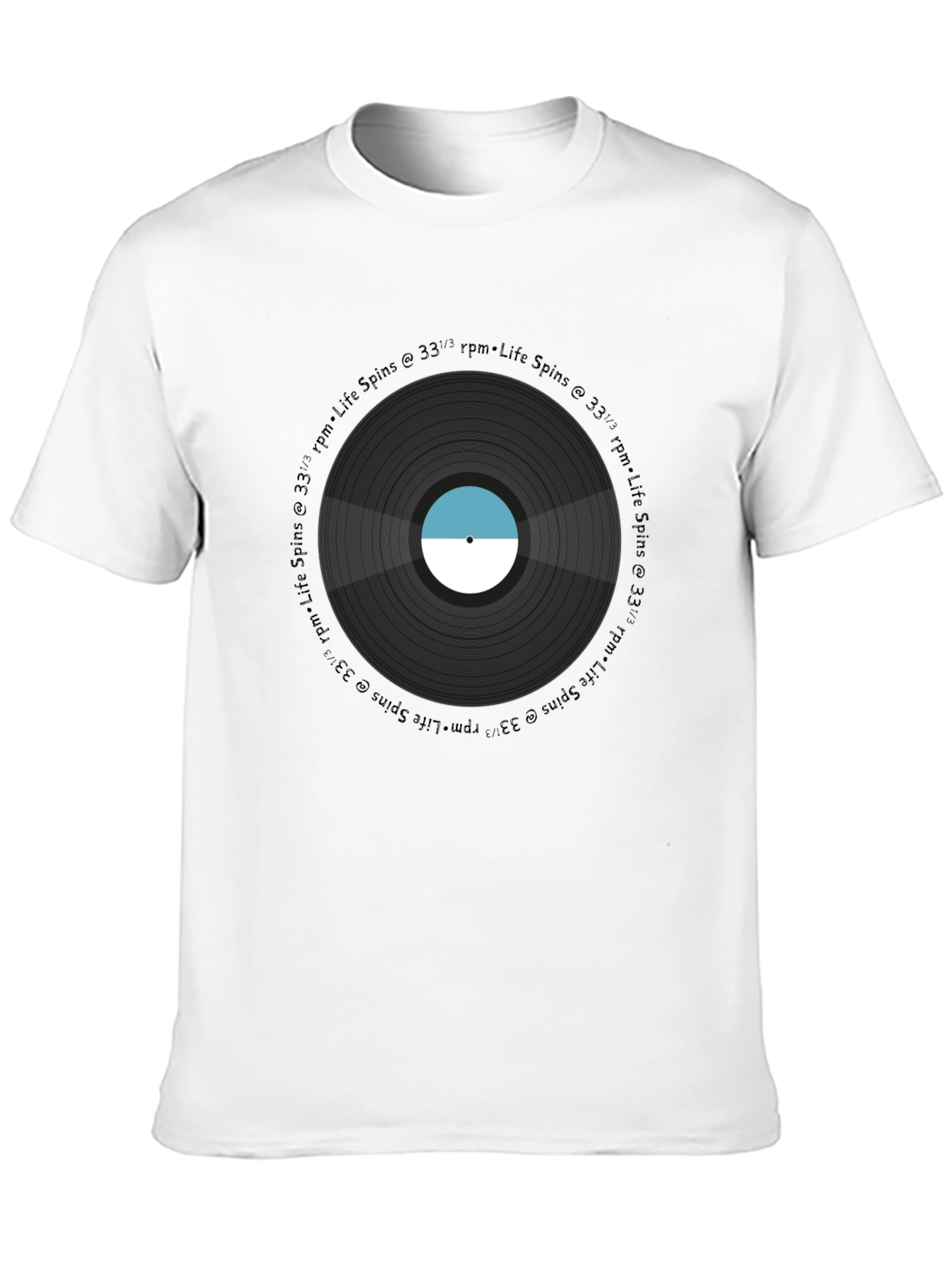 Life Spins Record T-Shirt
