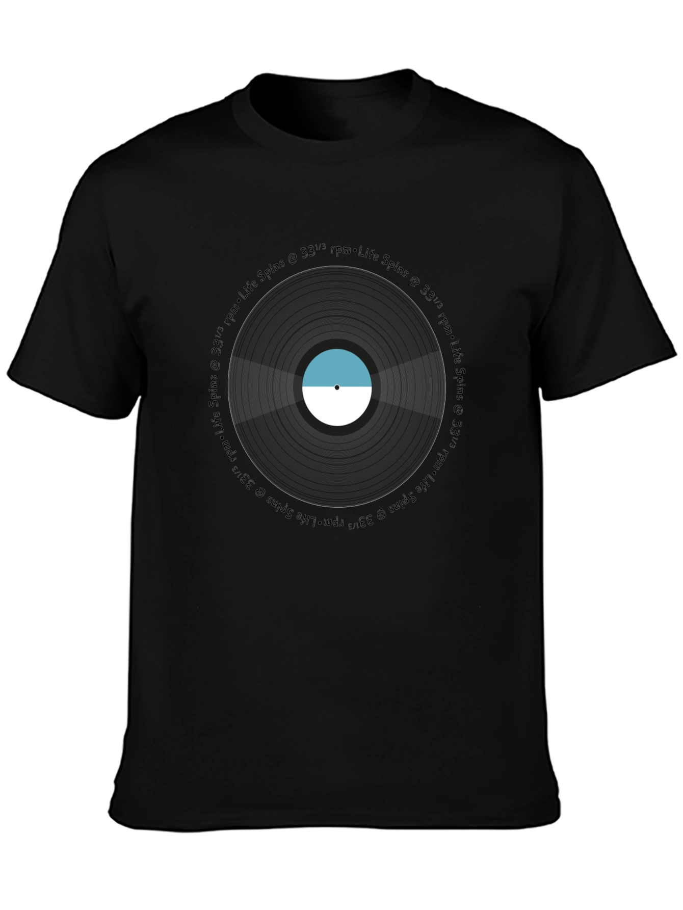 Life Spins Record T-Shirt