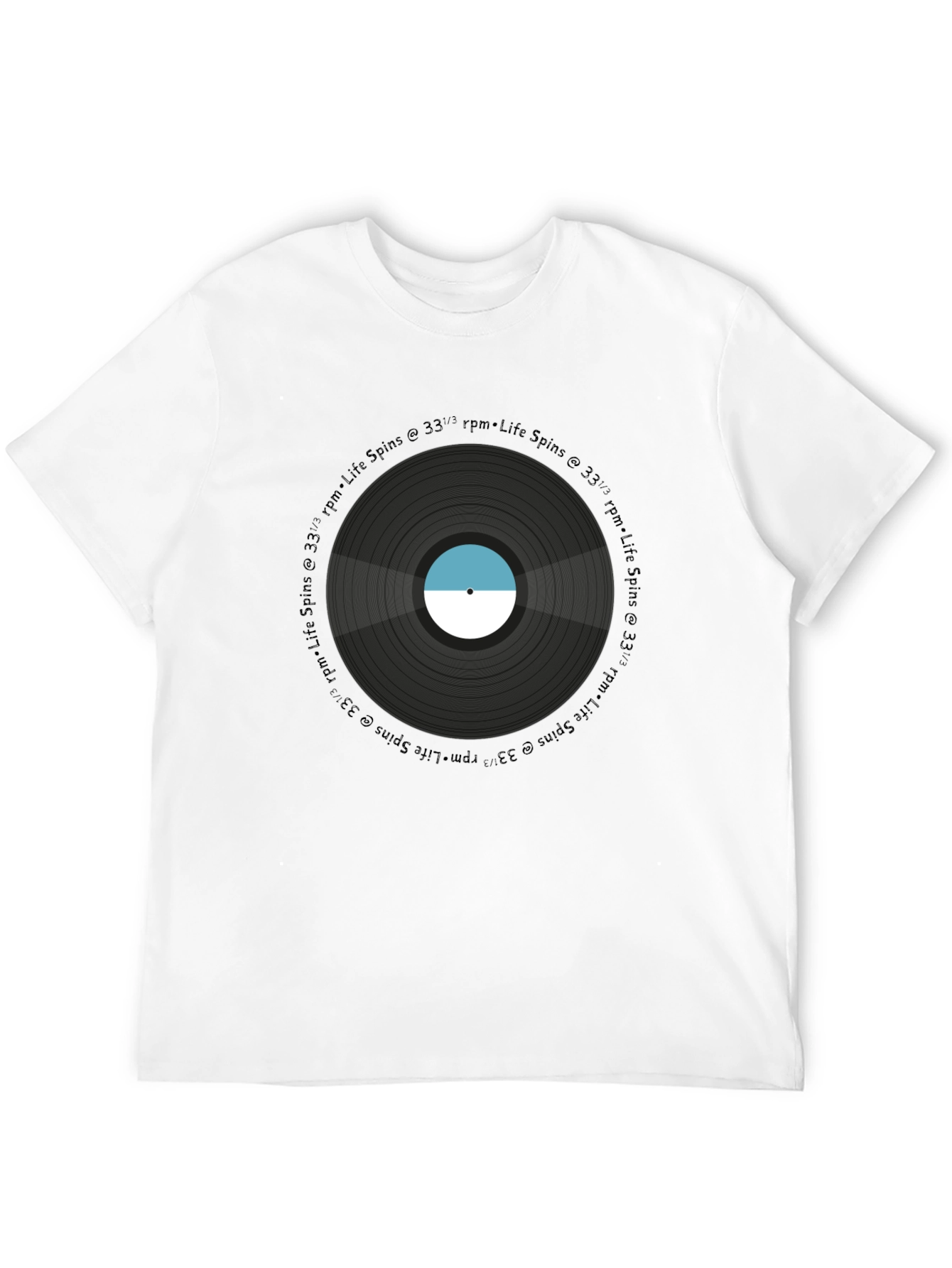 Life Spins Record T-Shirt