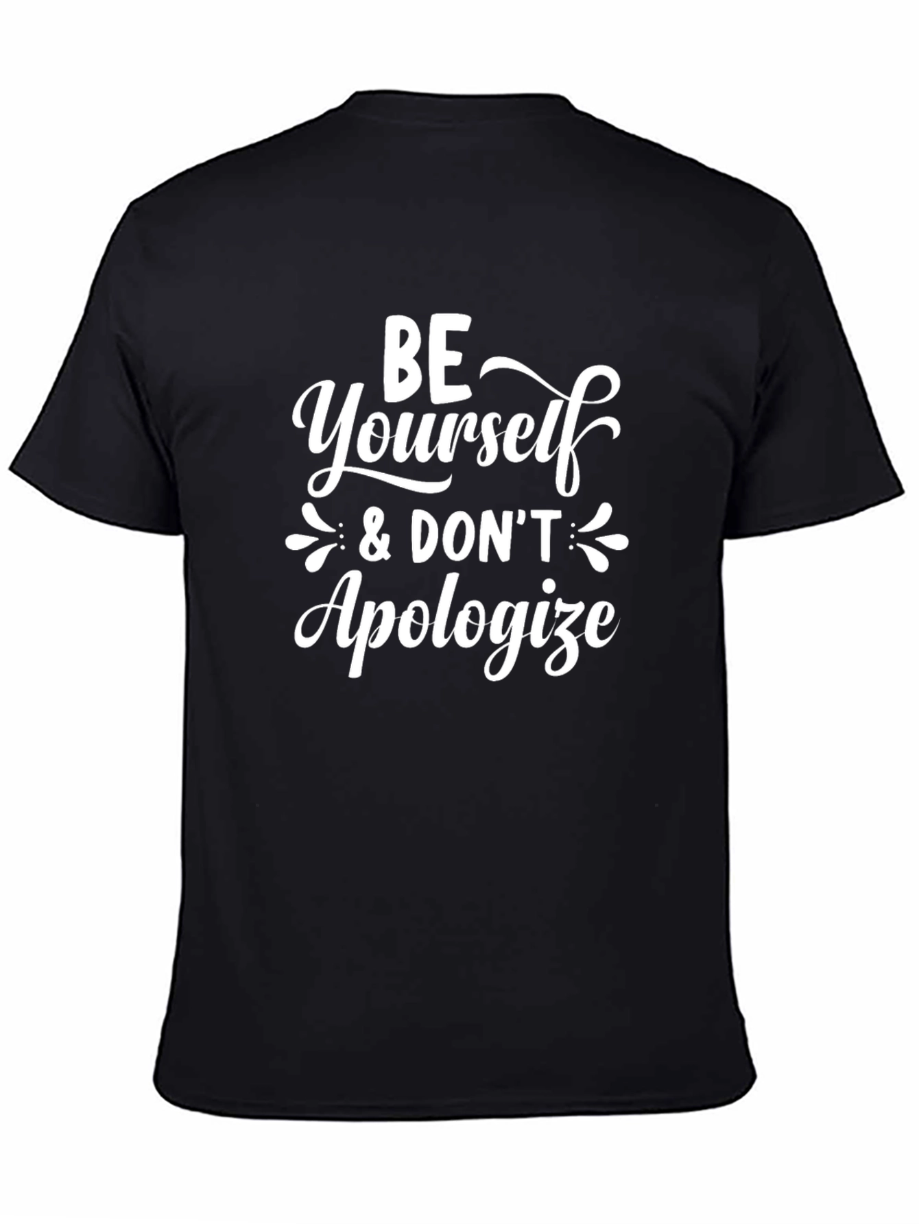Be Yourself Graphic T-Shirt - Inspirational Quote Tee