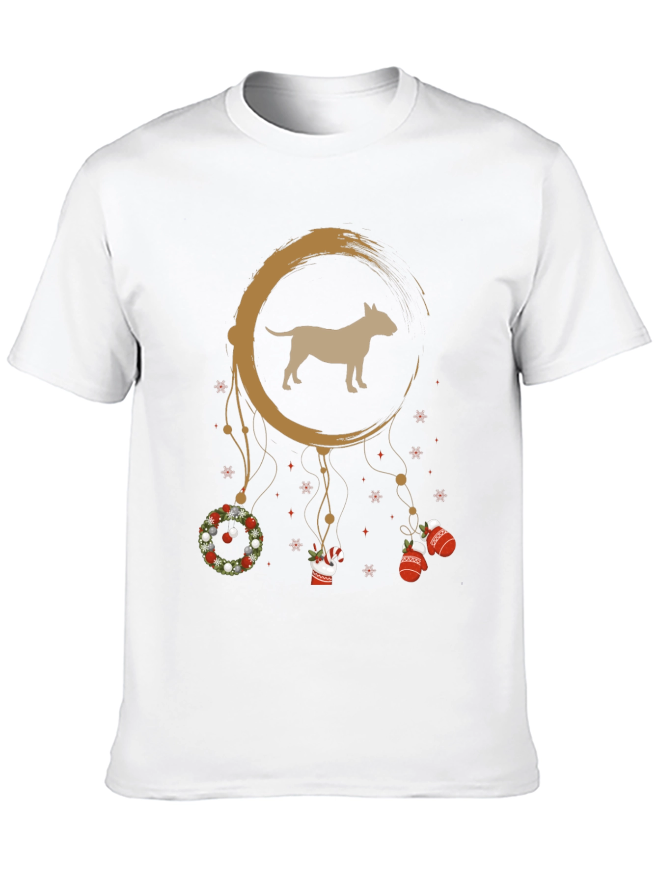 Dog Breed Christmas Dreamcatcher Graphic Tee