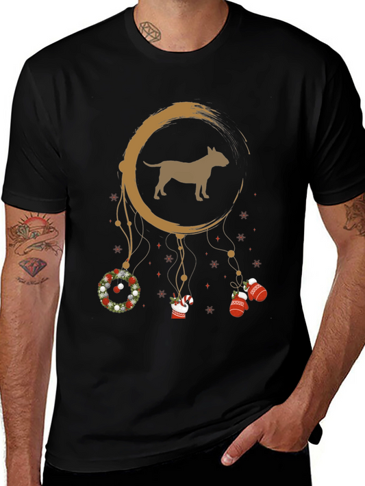 Dog Breed Christmas Dreamcatcher Graphic Tee