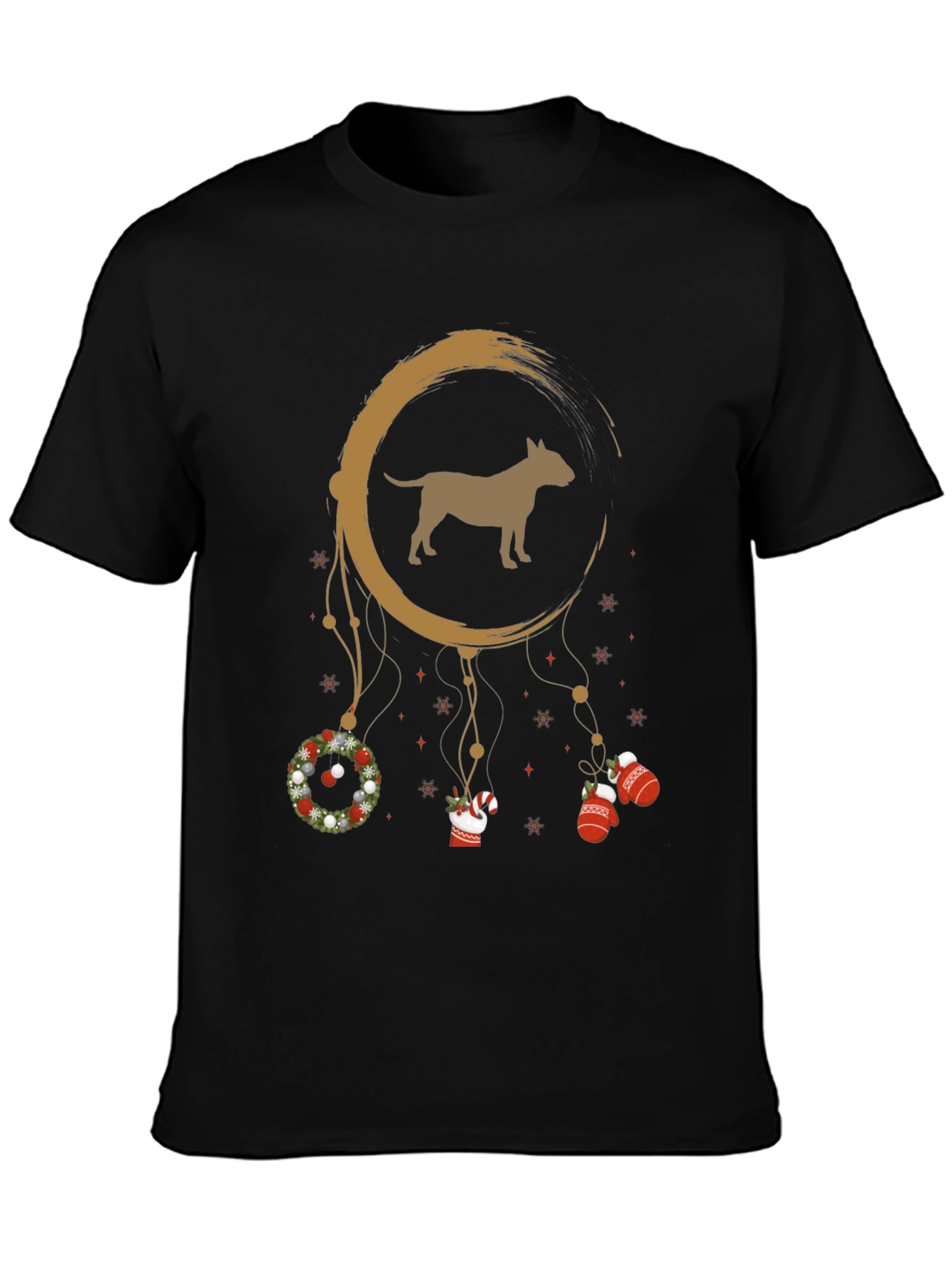 Dog Breed Christmas Dreamcatcher Graphic Tee
