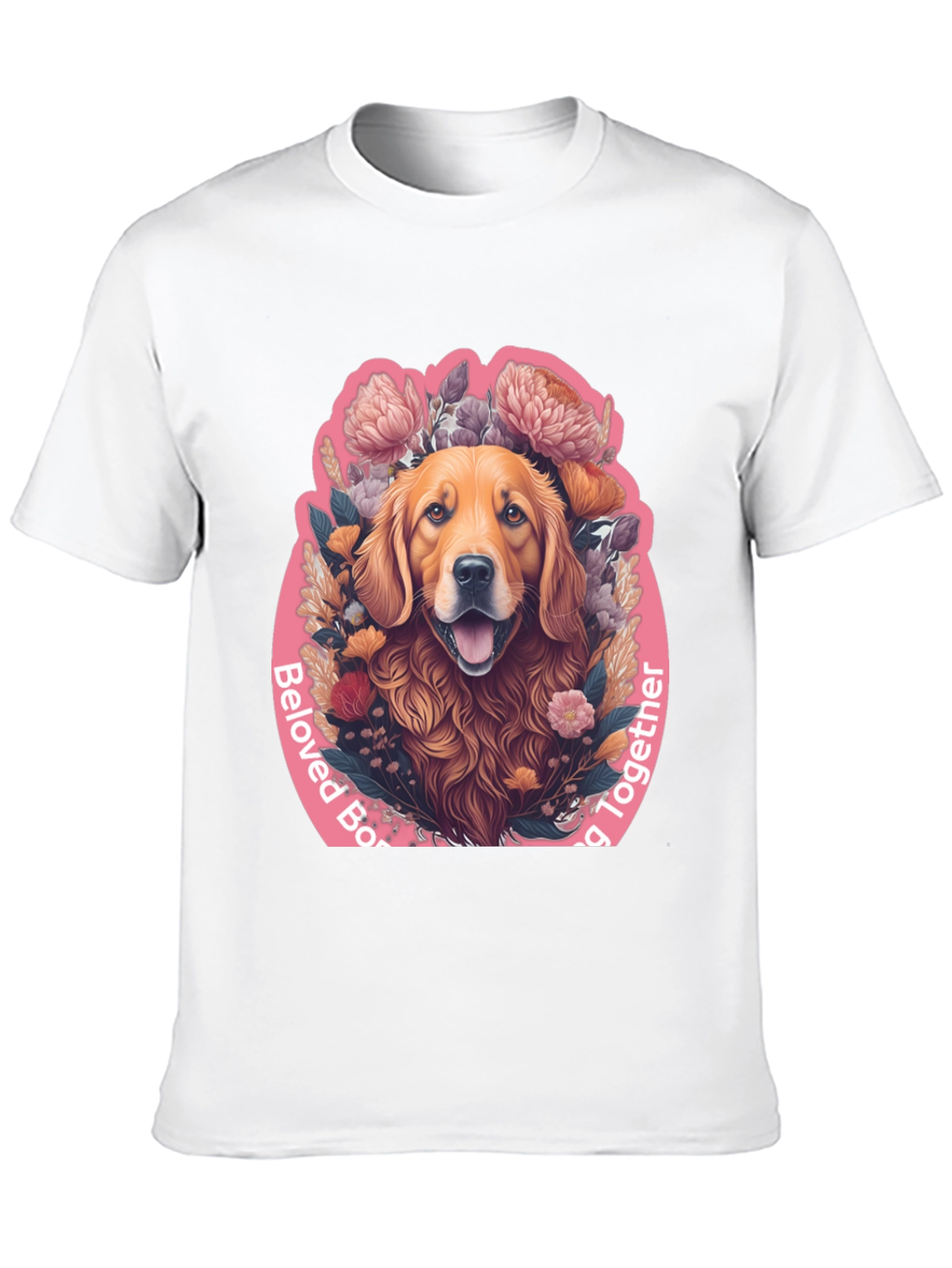 Beloved Dog Graphic Tee - Black Cotton Comfort