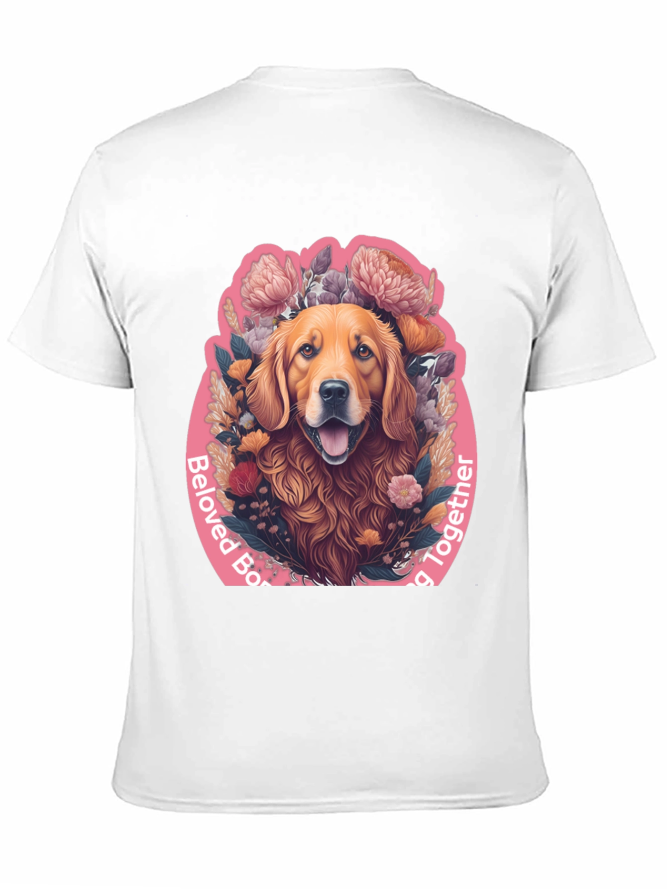 Beloved Dog Graphic Tee - Black Cotton Comfort