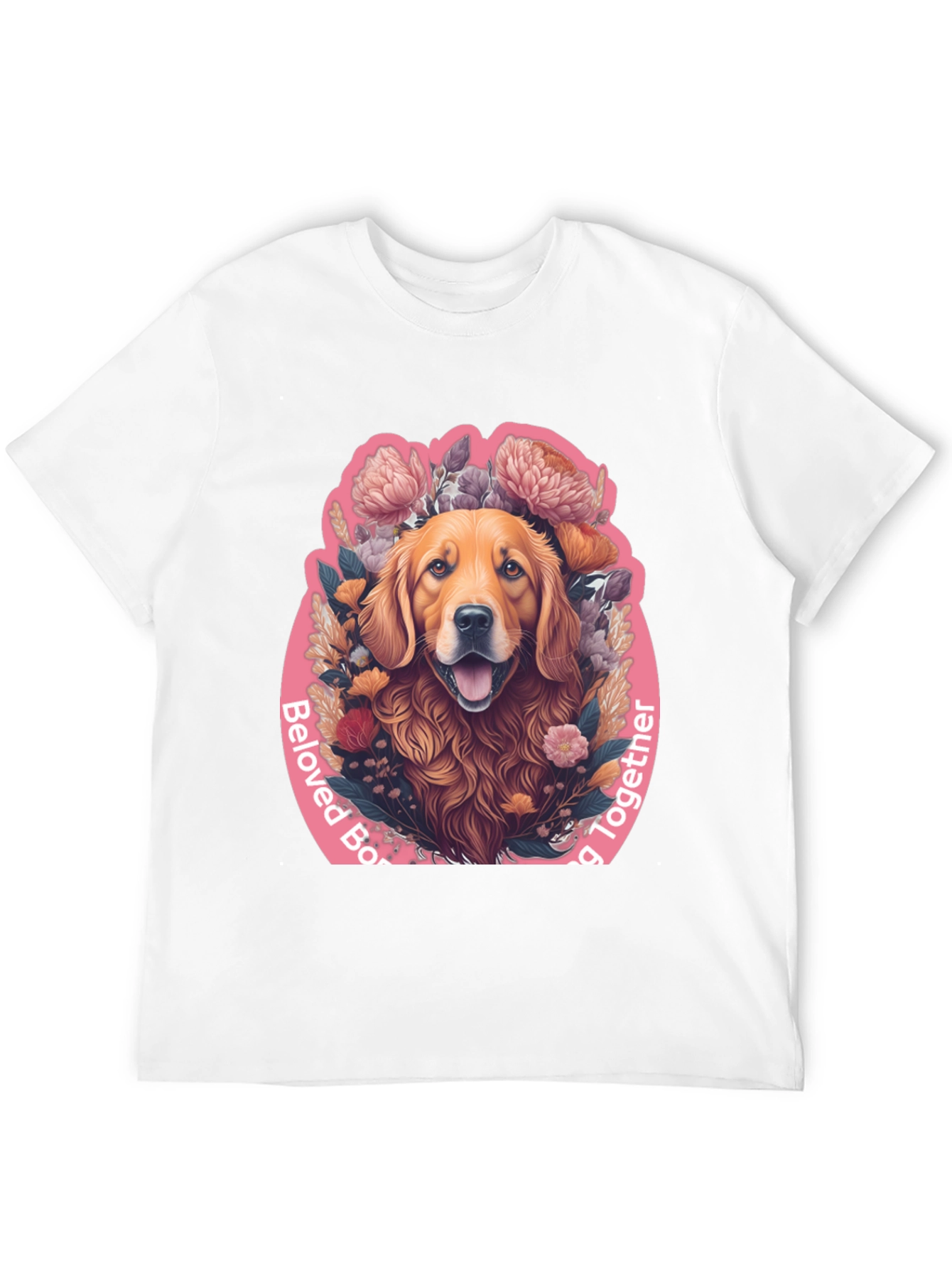 Beloved Dog Graphic Tee - Black Cotton Comfort