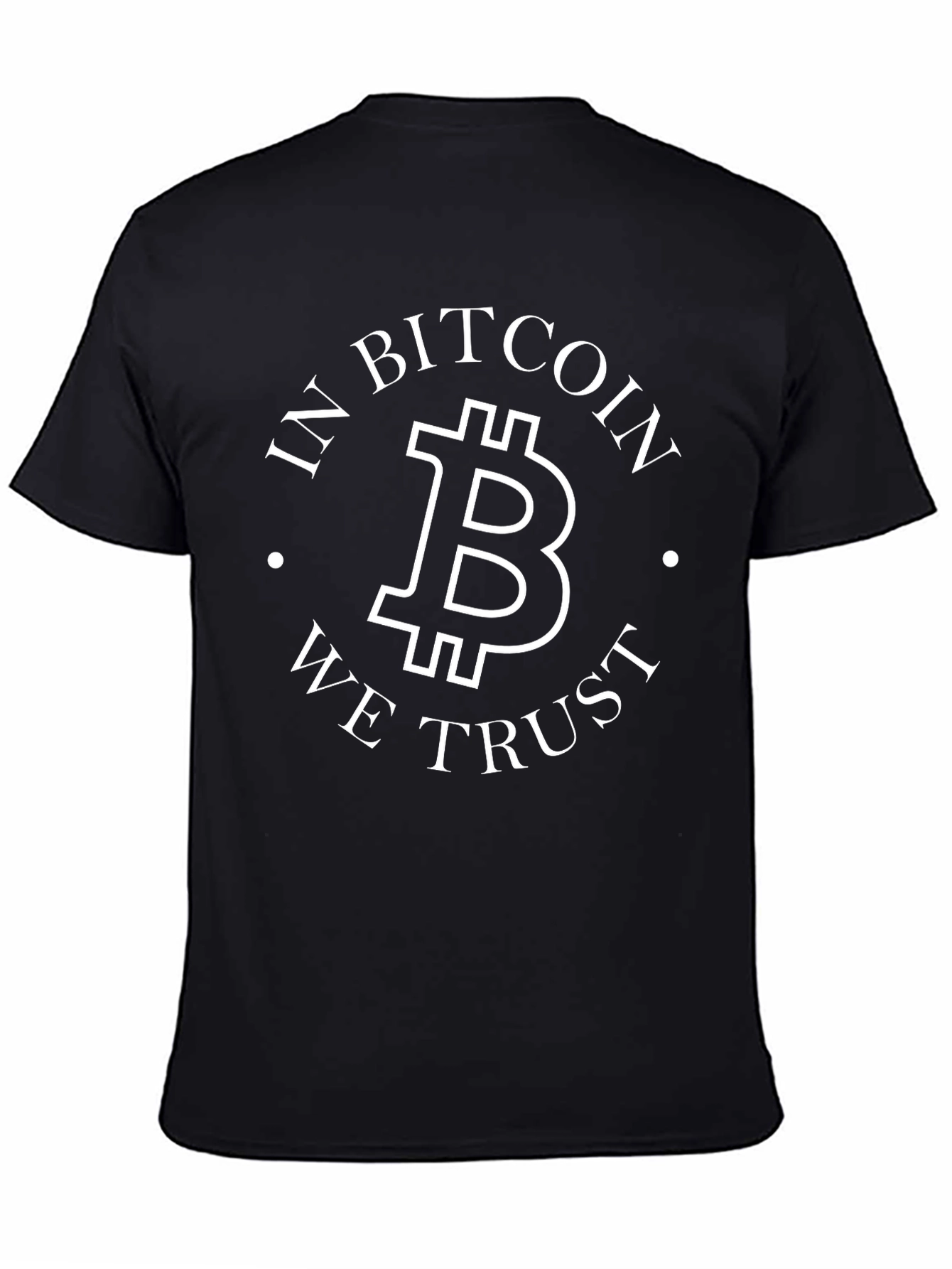 Bitcoin We Trust Graphic Tee - Black