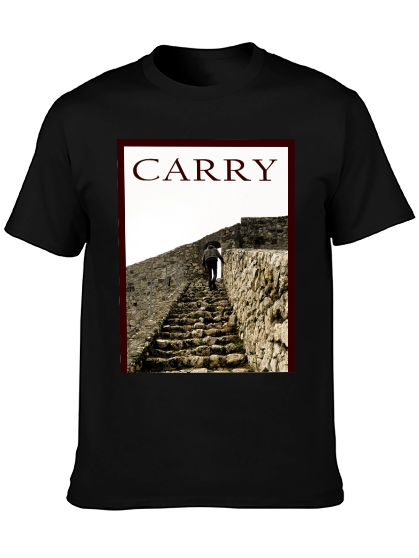 Carry Graphic Tee - Climb Your Way Up!