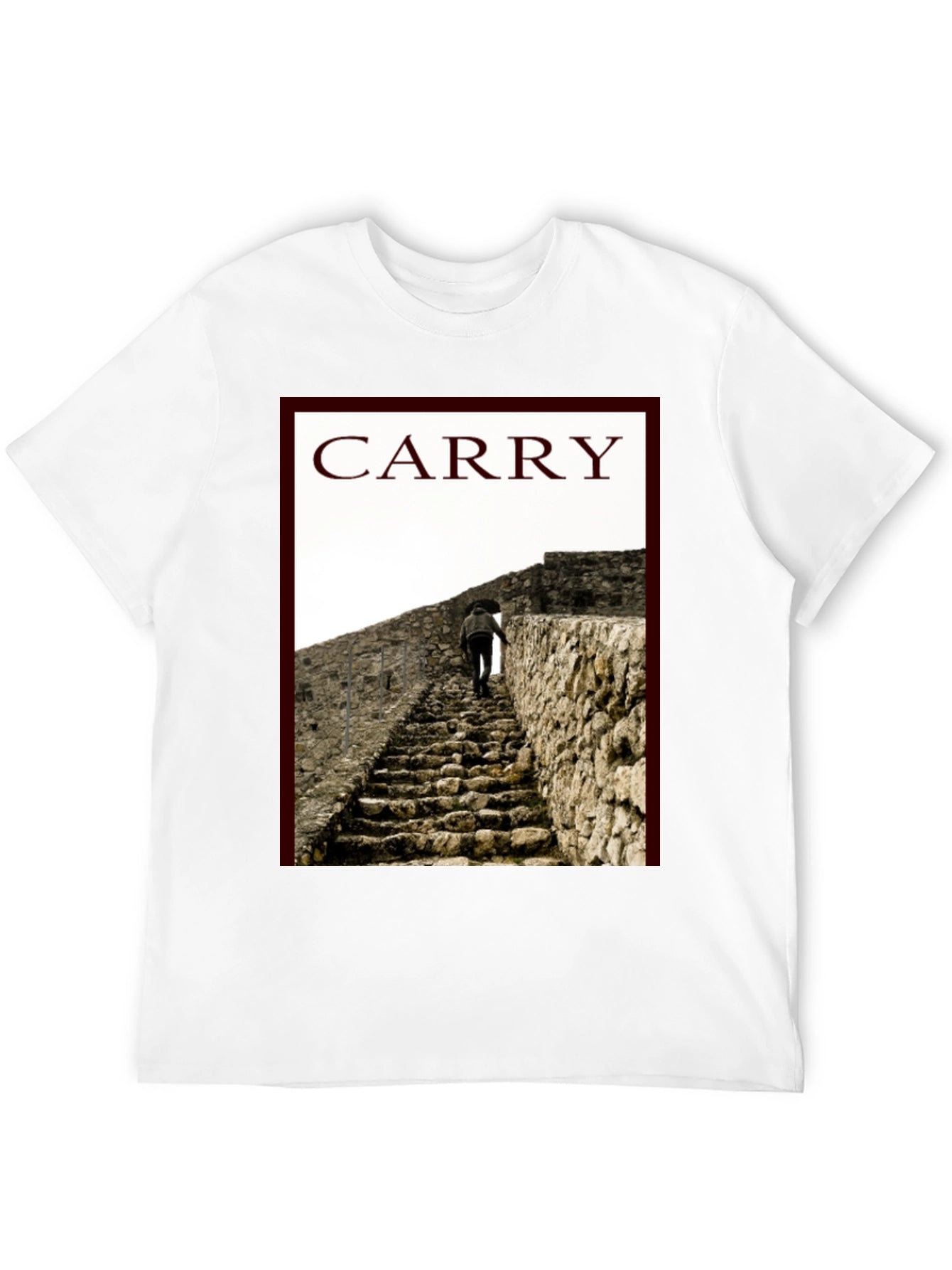 Carry Graphic Tee - Climb Your Way Up!