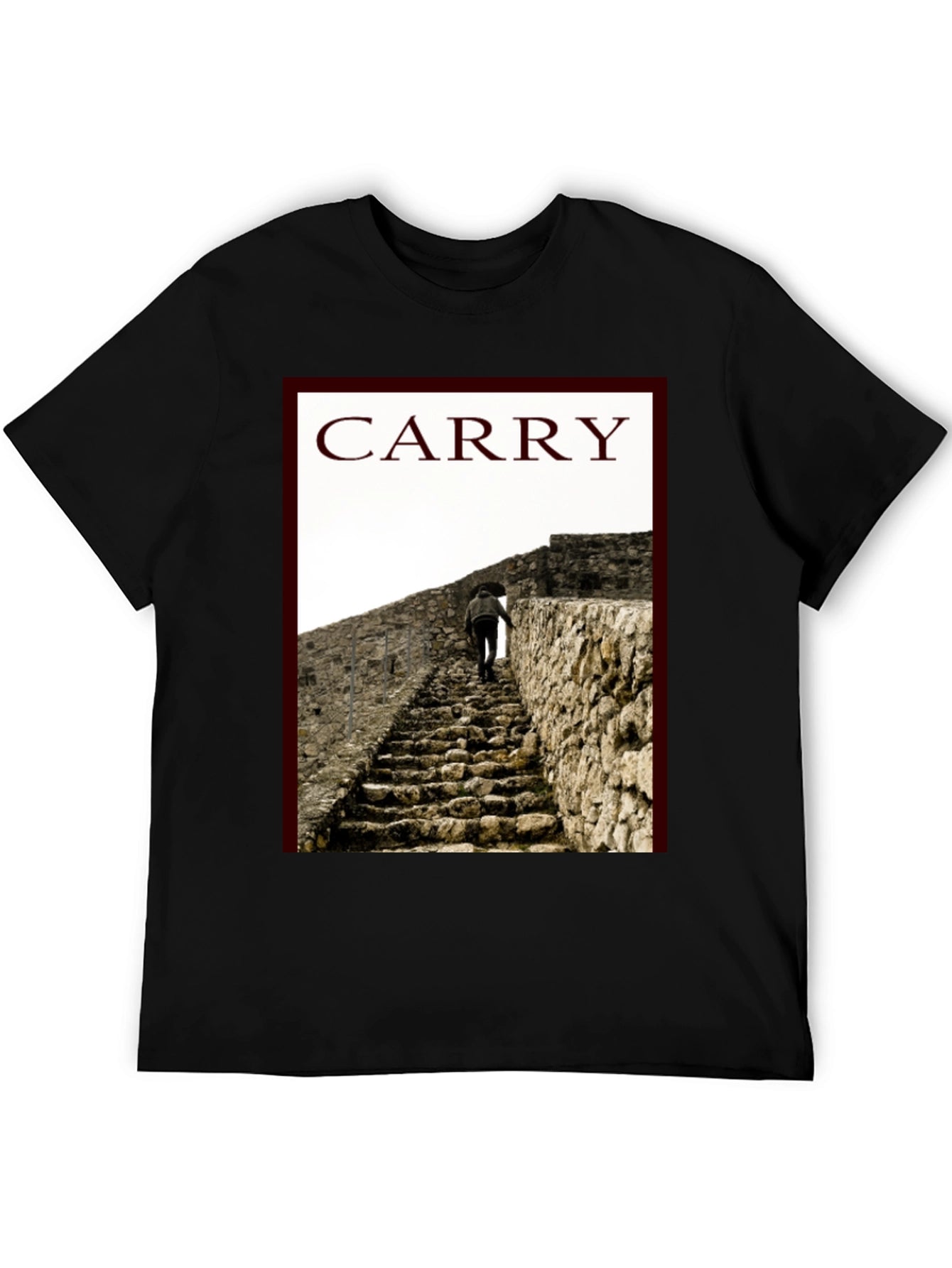 Carry Graphic Tee - Climb Your Way Up!