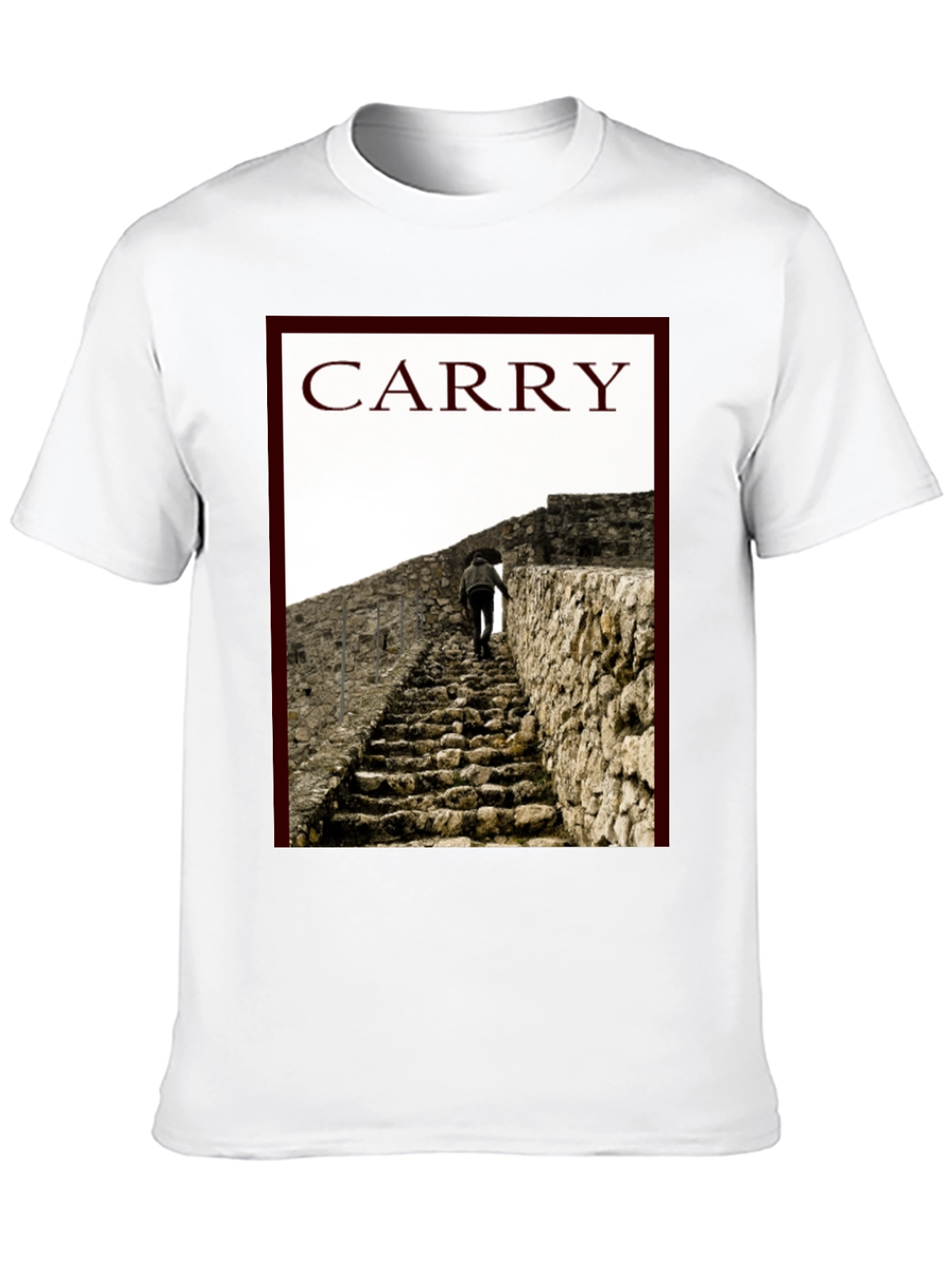 Carry Graphic Tee - Climb Your Way Up!