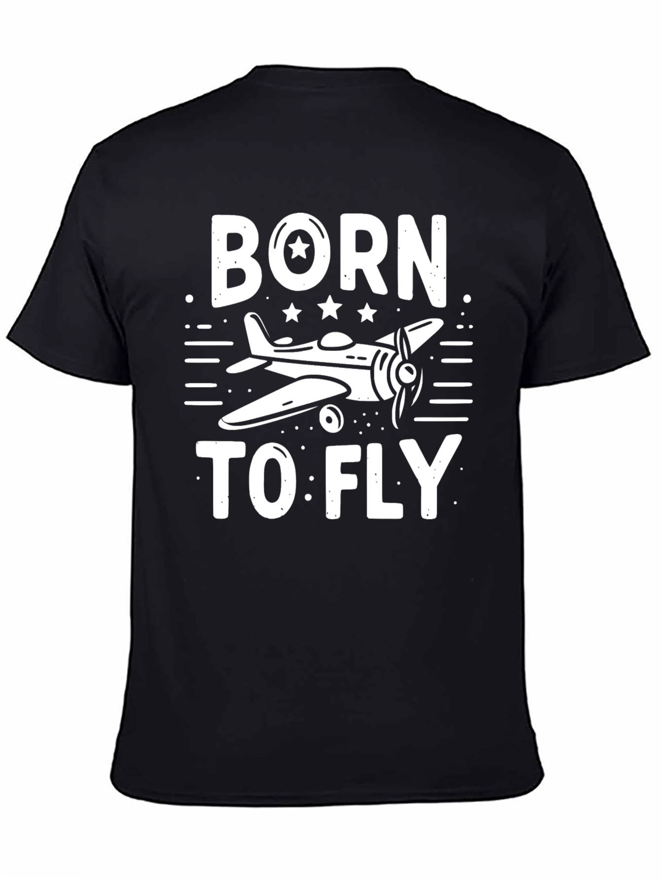 Born to Fly T-Shirt - Airplane Design