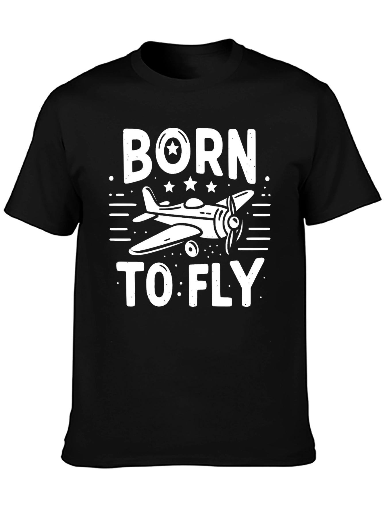 Born to Fly T-Shirt - Airplane Design