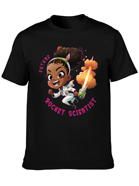 Future Rocket Scientist T-Shirt - Black