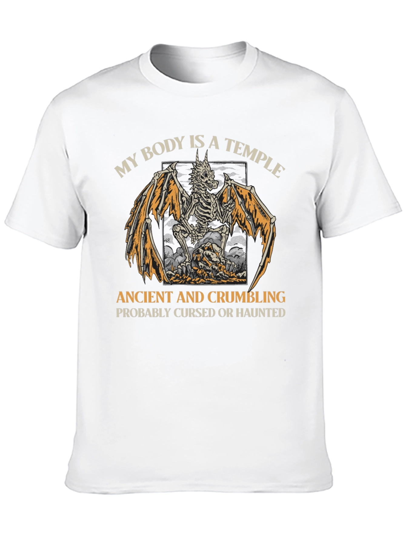 My Body Is a Temple Graphic T-Shirt