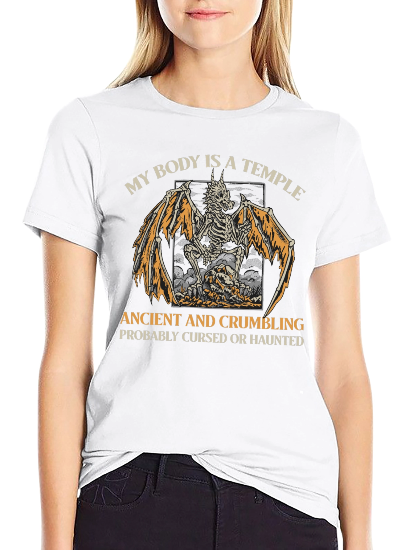 My Body Is a Temple Graphic T-Shirt