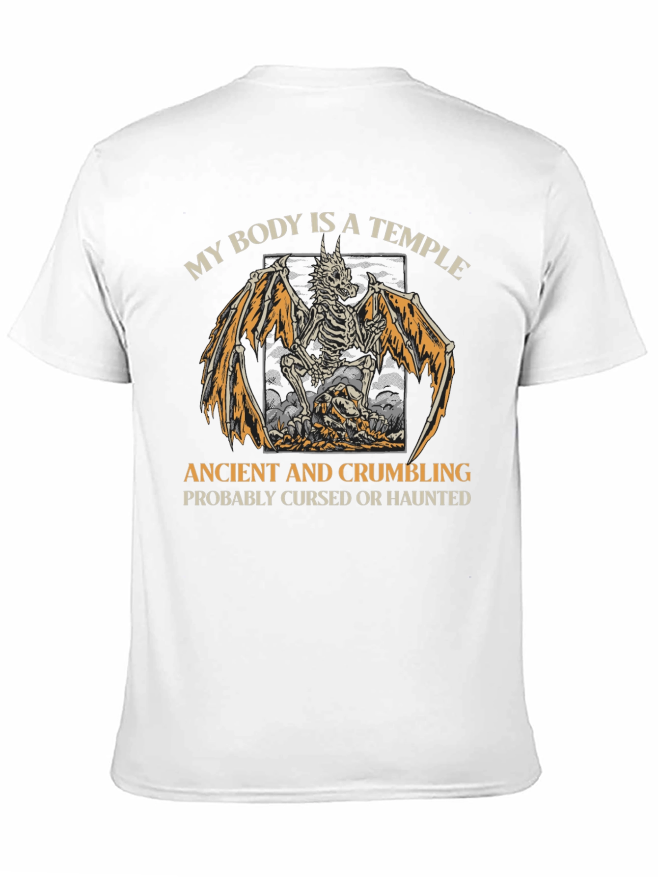 My Body Is a Temple Graphic T-Shirt