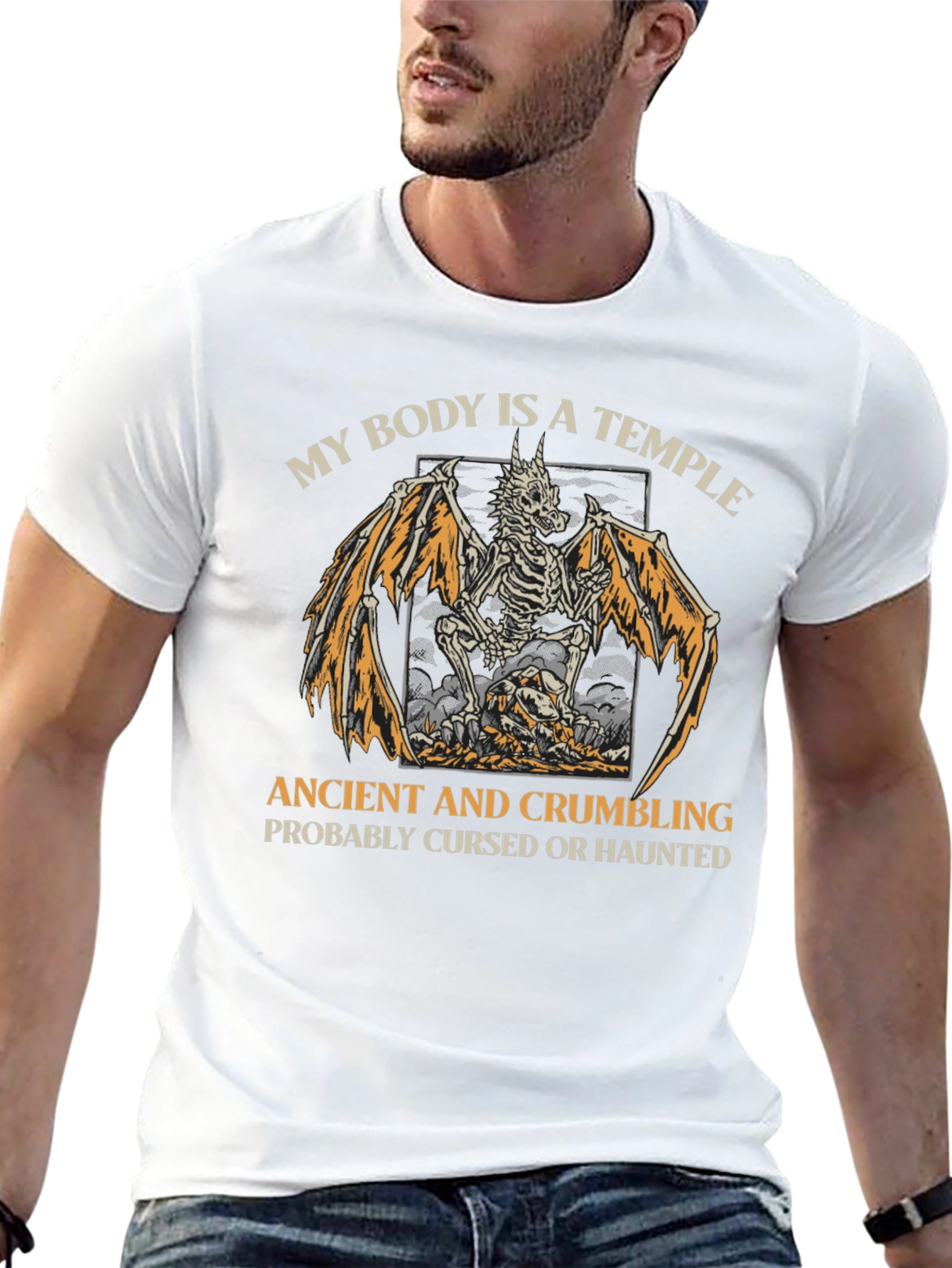 My Body Is a Temple Graphic T-Shirt