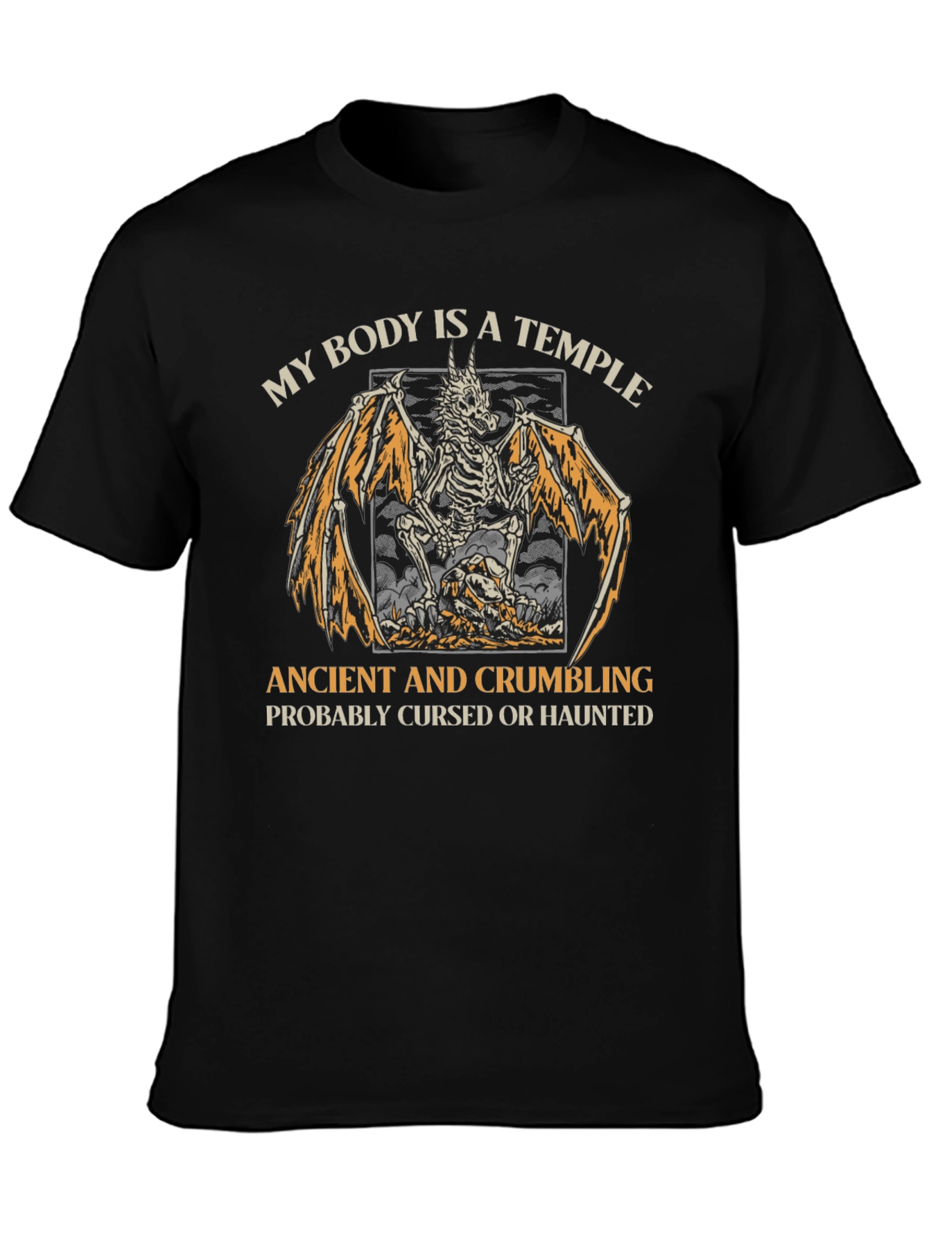 My Body Is a Temple Graphic T-Shirt