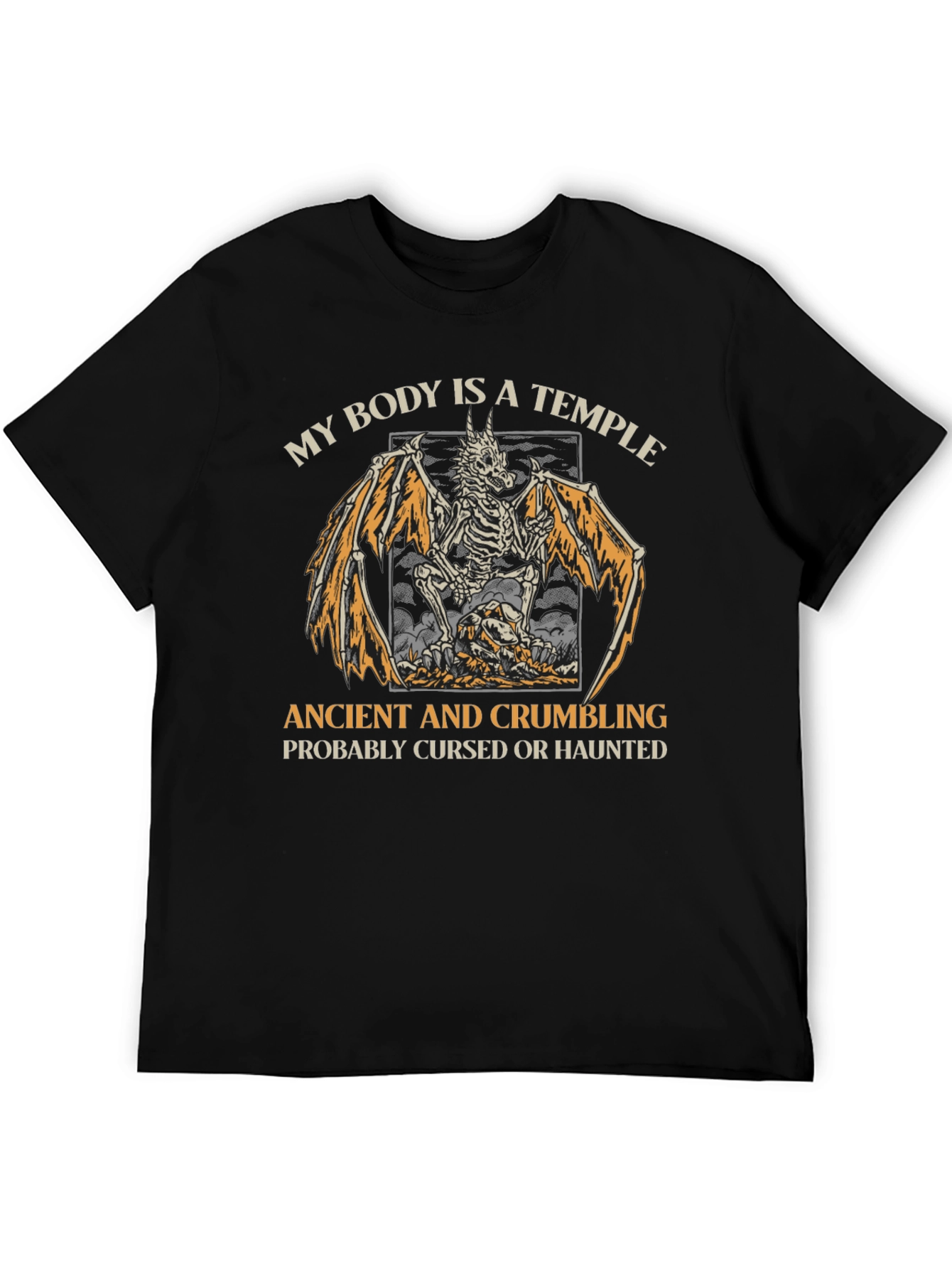 My Body Is a Temple Graphic T-Shirt