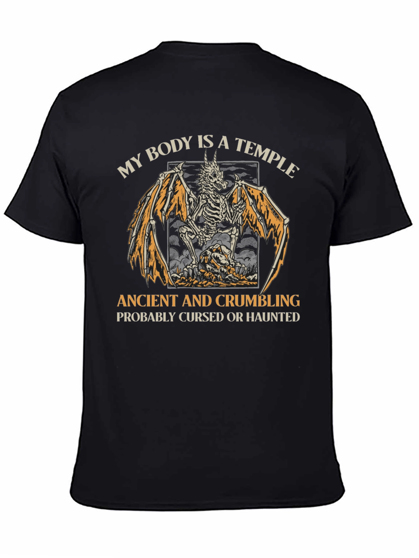 My Body Is a Temple Graphic T-Shirt