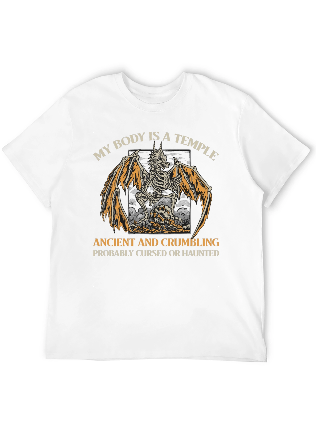 My Body Is a Temple Graphic T-Shirt