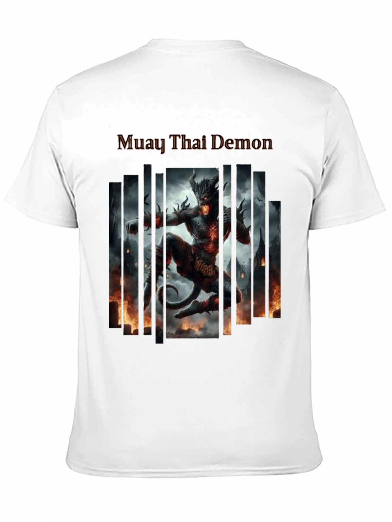 Muay Thai Demon Graphic T-Shirt
