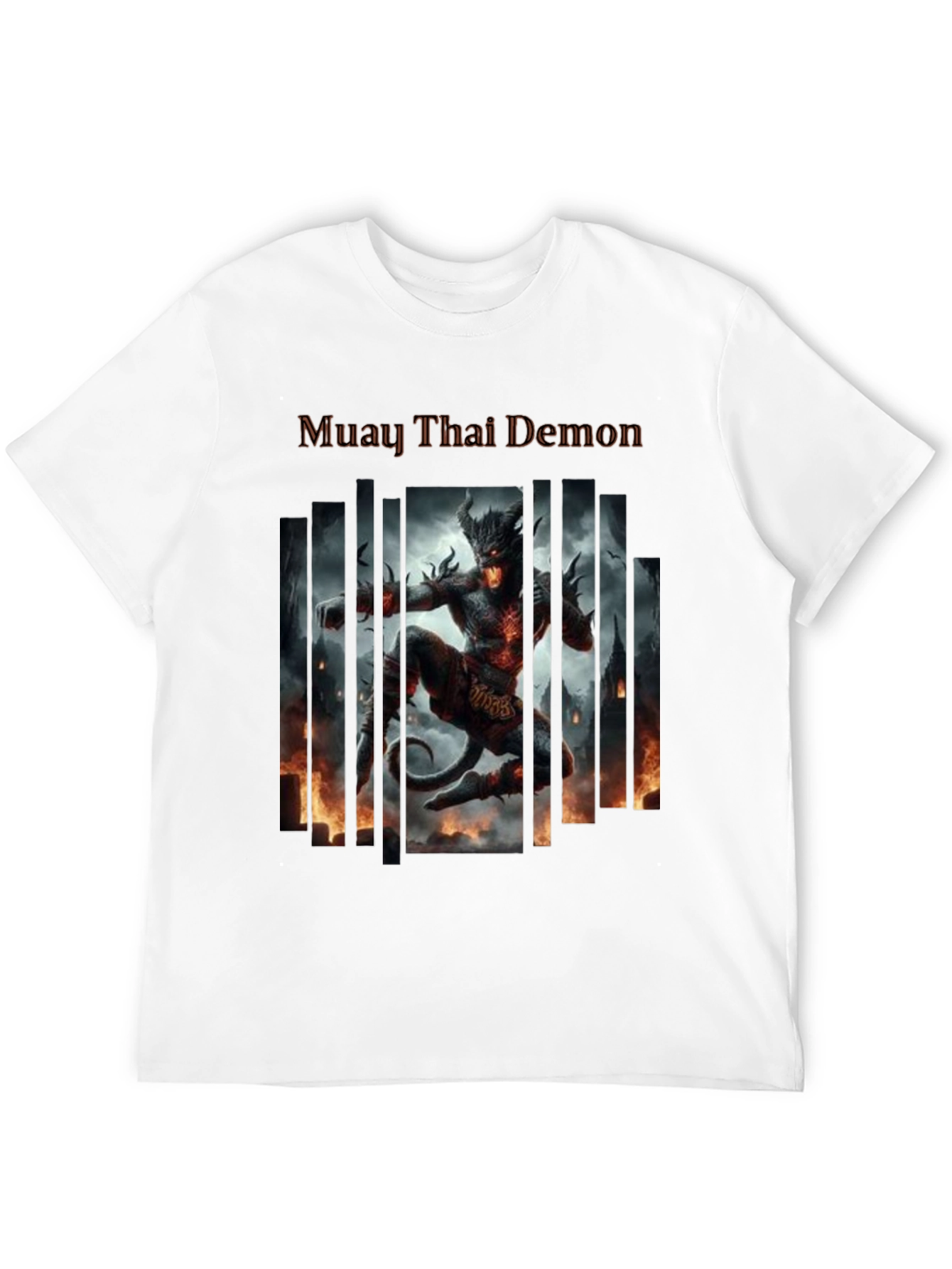 Muay Thai Demon Graphic T-Shirt