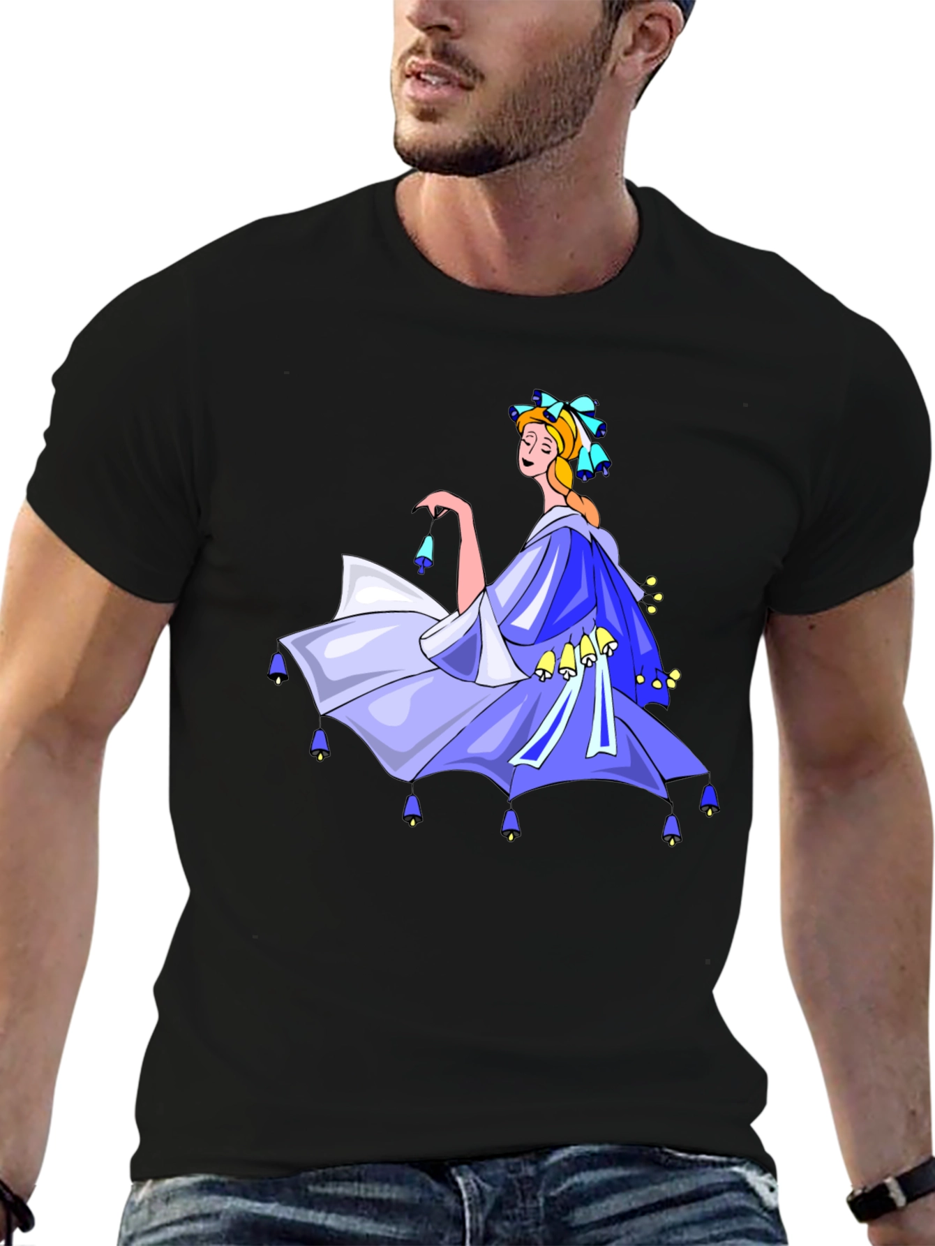 Whimsical Bell Dress T-Shirt