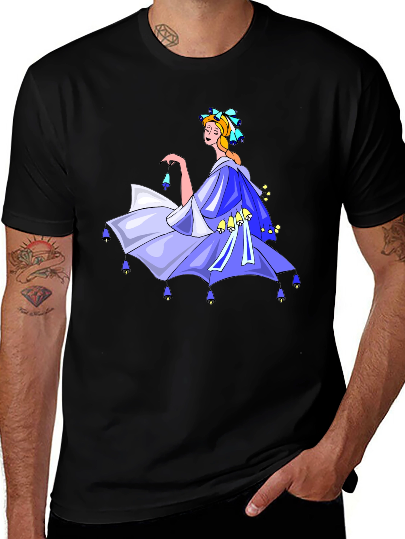 Whimsical Bell Dress T-Shirt