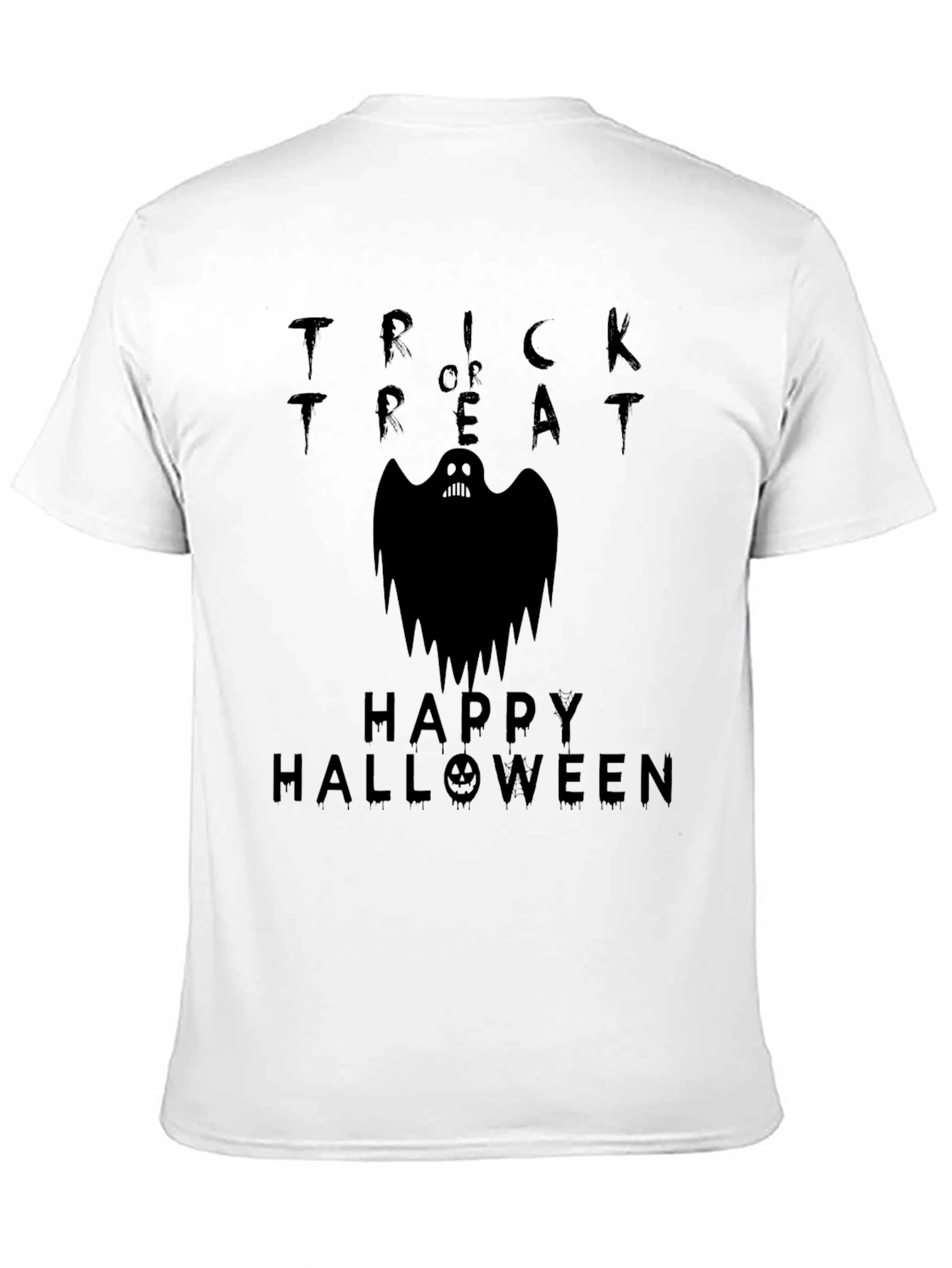 Happy Halloween Trick or Treat Ghost T-Shirt