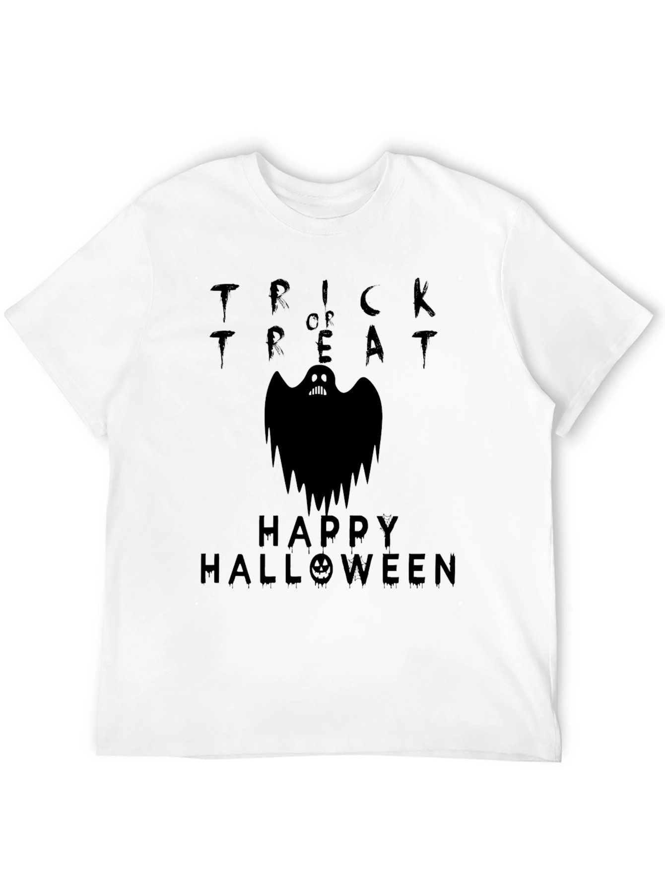 Happy Halloween Trick or Treat Ghost T-Shirt