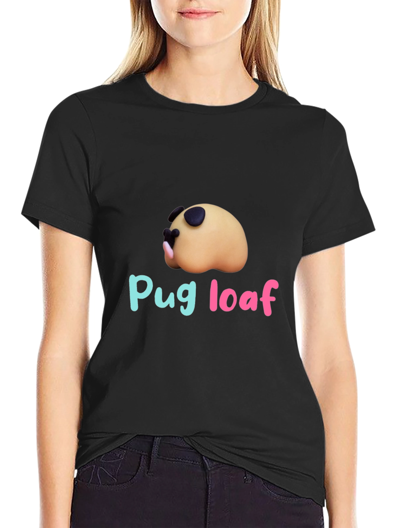 Pug Loaf T-Shirt - Funny Dog Tee