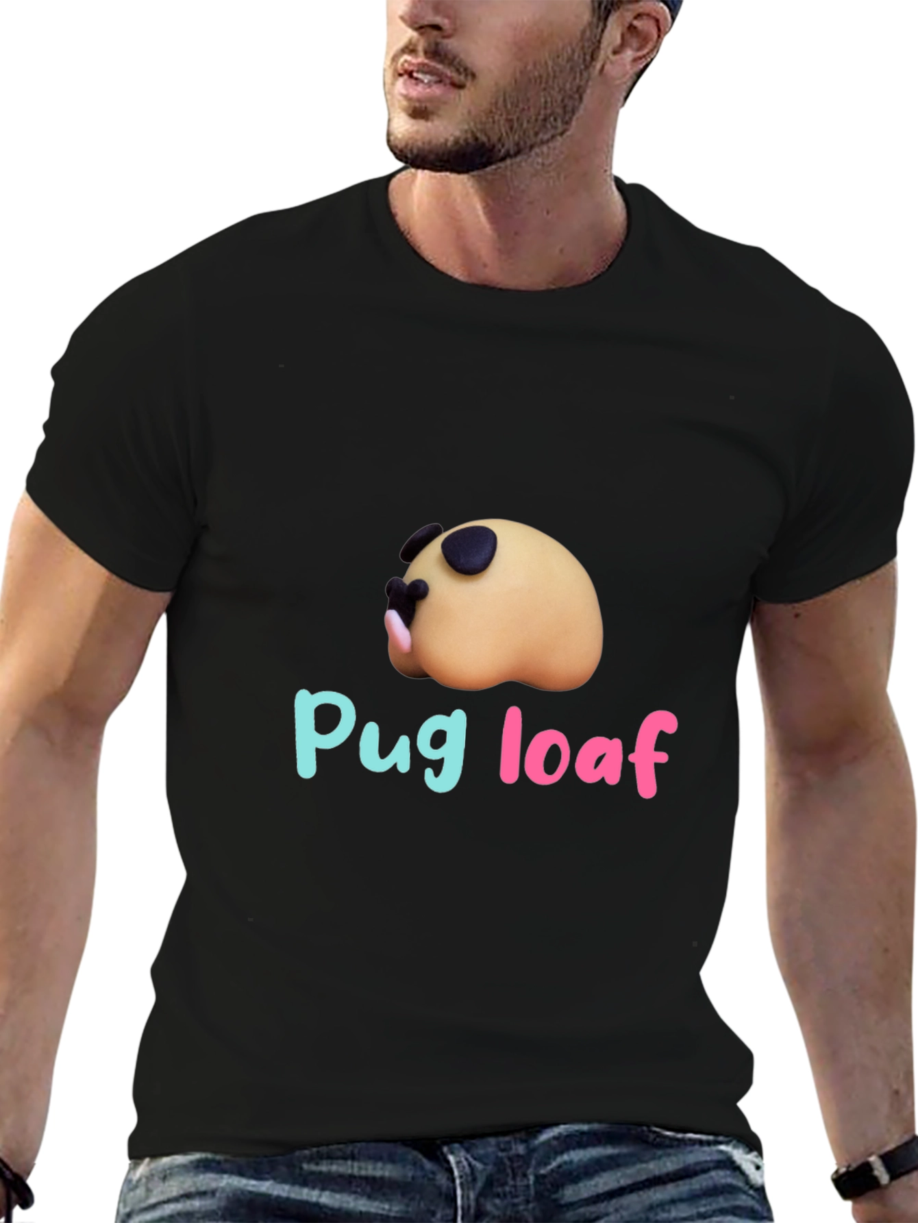 Pug Loaf T-Shirt - Funny Dog Tee