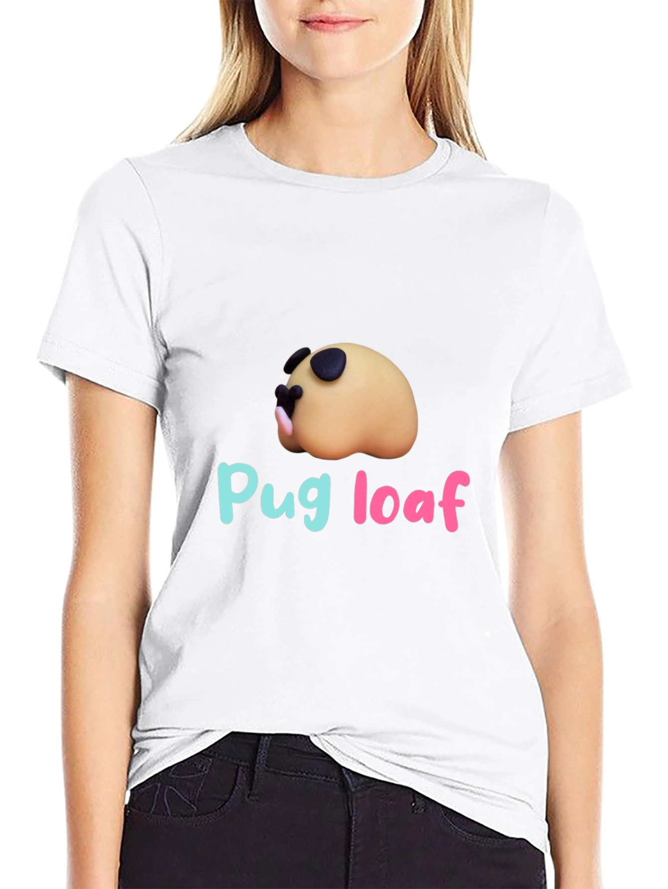 Pug Loaf T-Shirt - Funny Dog Tee