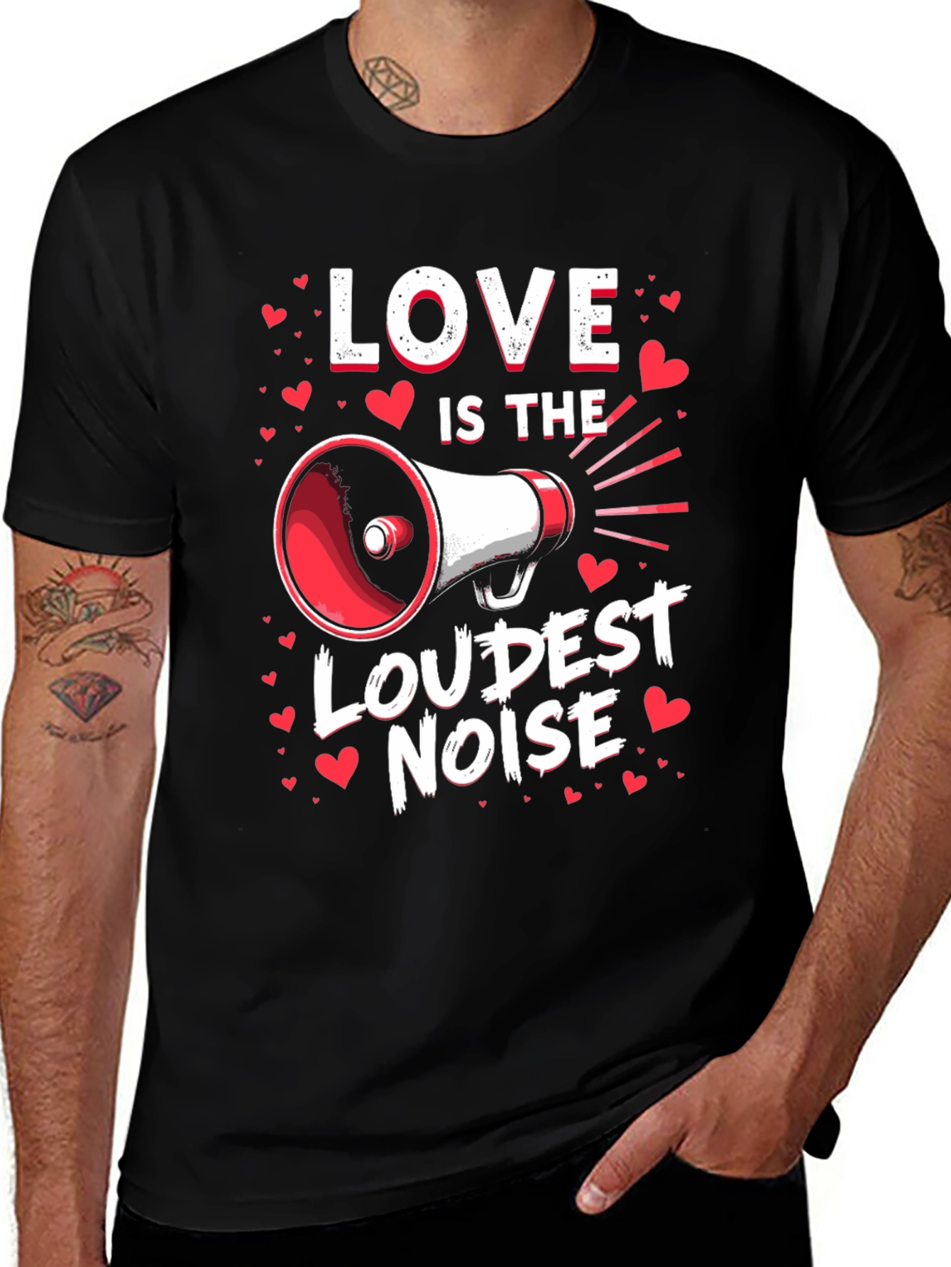 Love is the Loudest Noise Graphic Tee