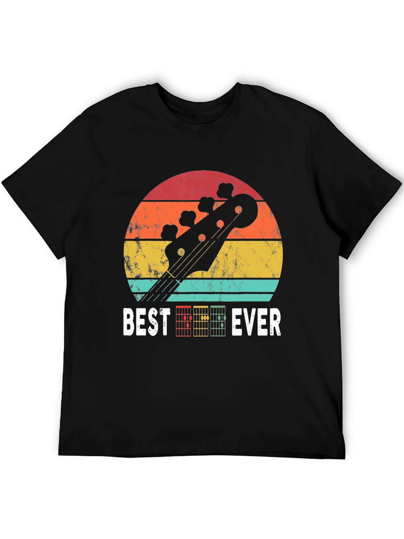 Best Guitar Ever T-Shirt - Retro Music Lover Tee