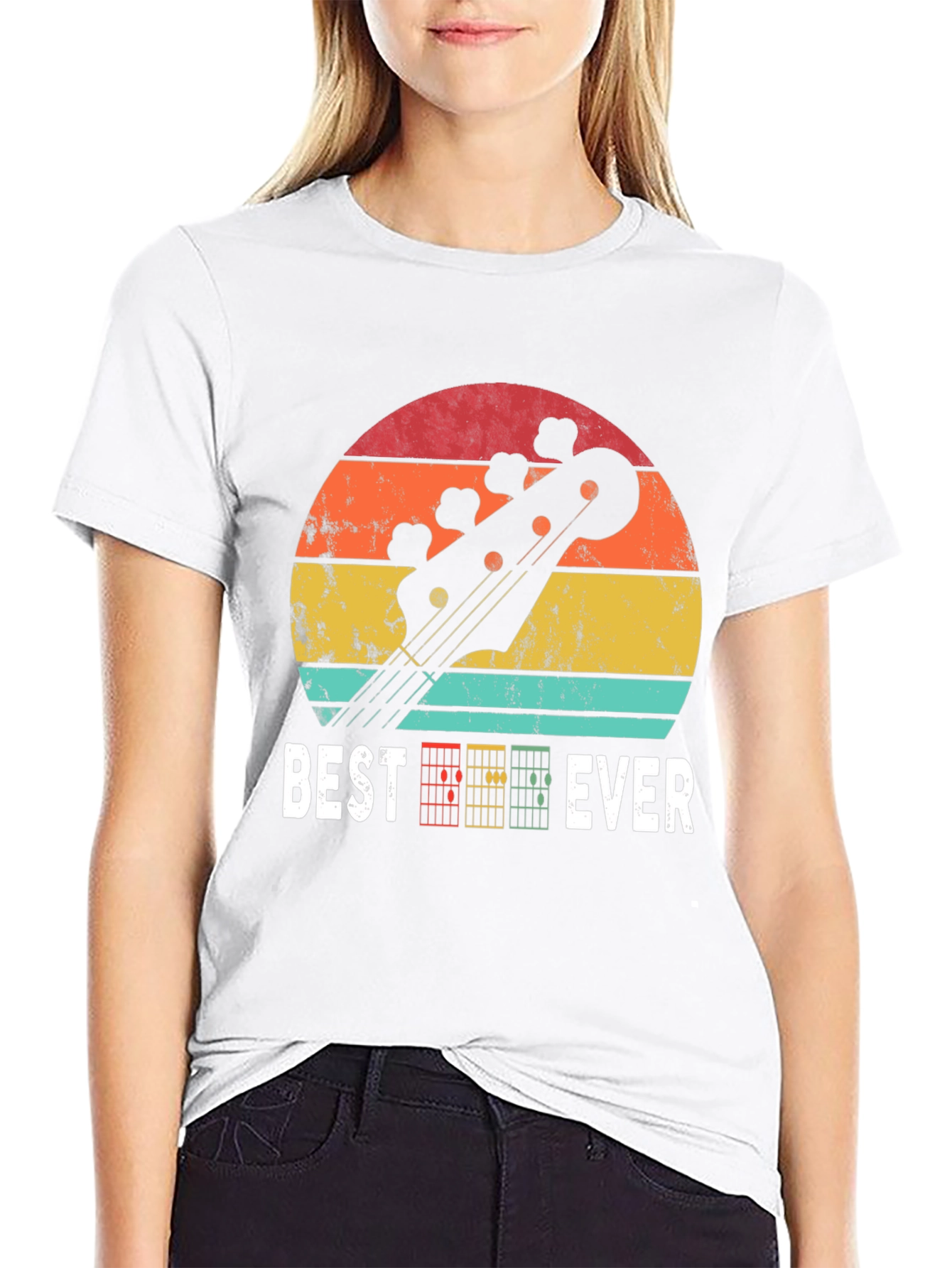Best Guitar Ever T-Shirt - Retro Music Lover Tee