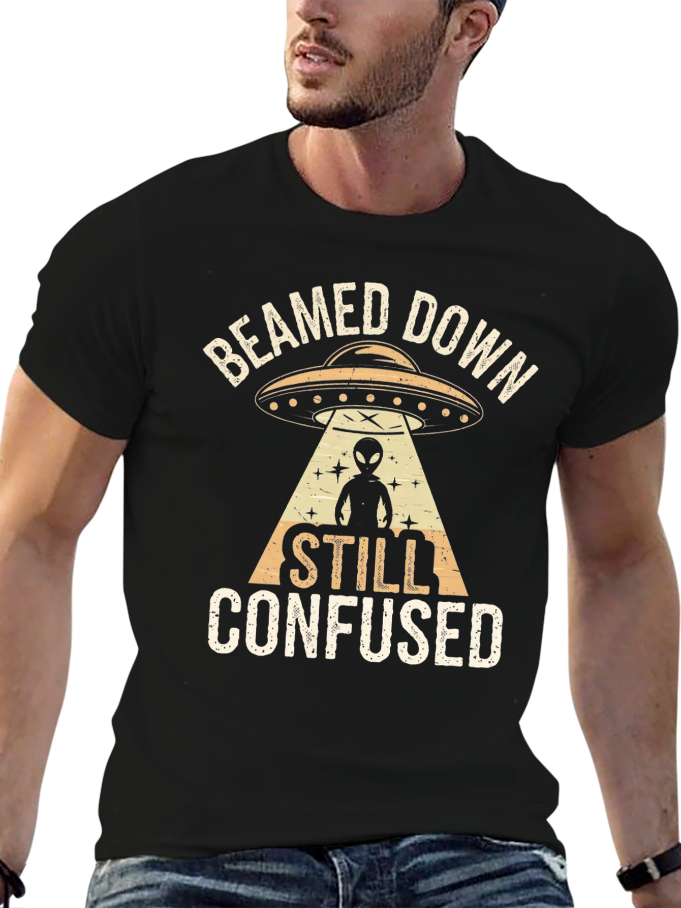 Beamed Down Still Confused T-Shirt