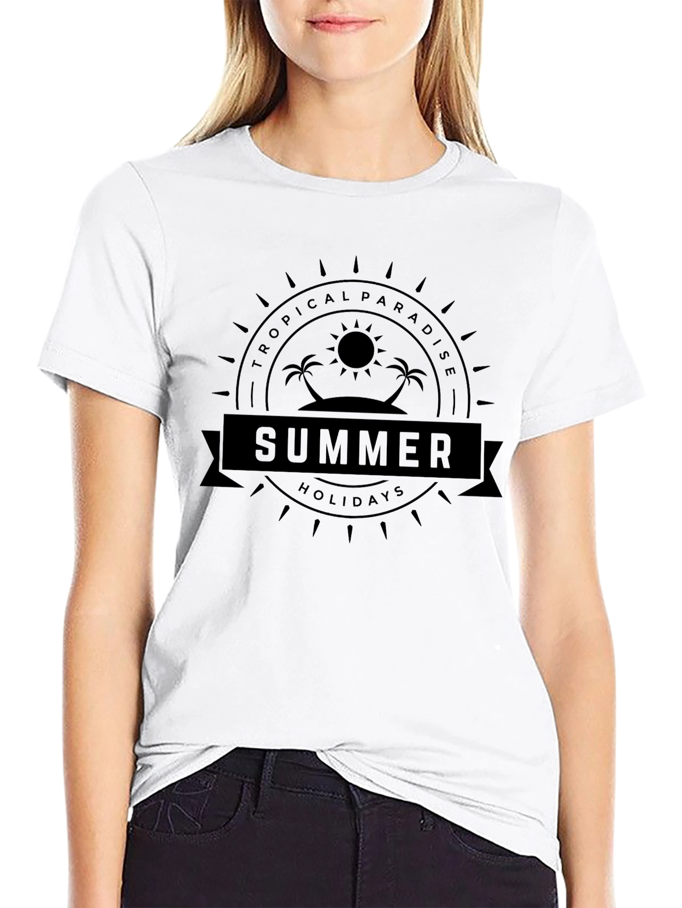 Summer Holiday Tropical Paradise T-Shirt