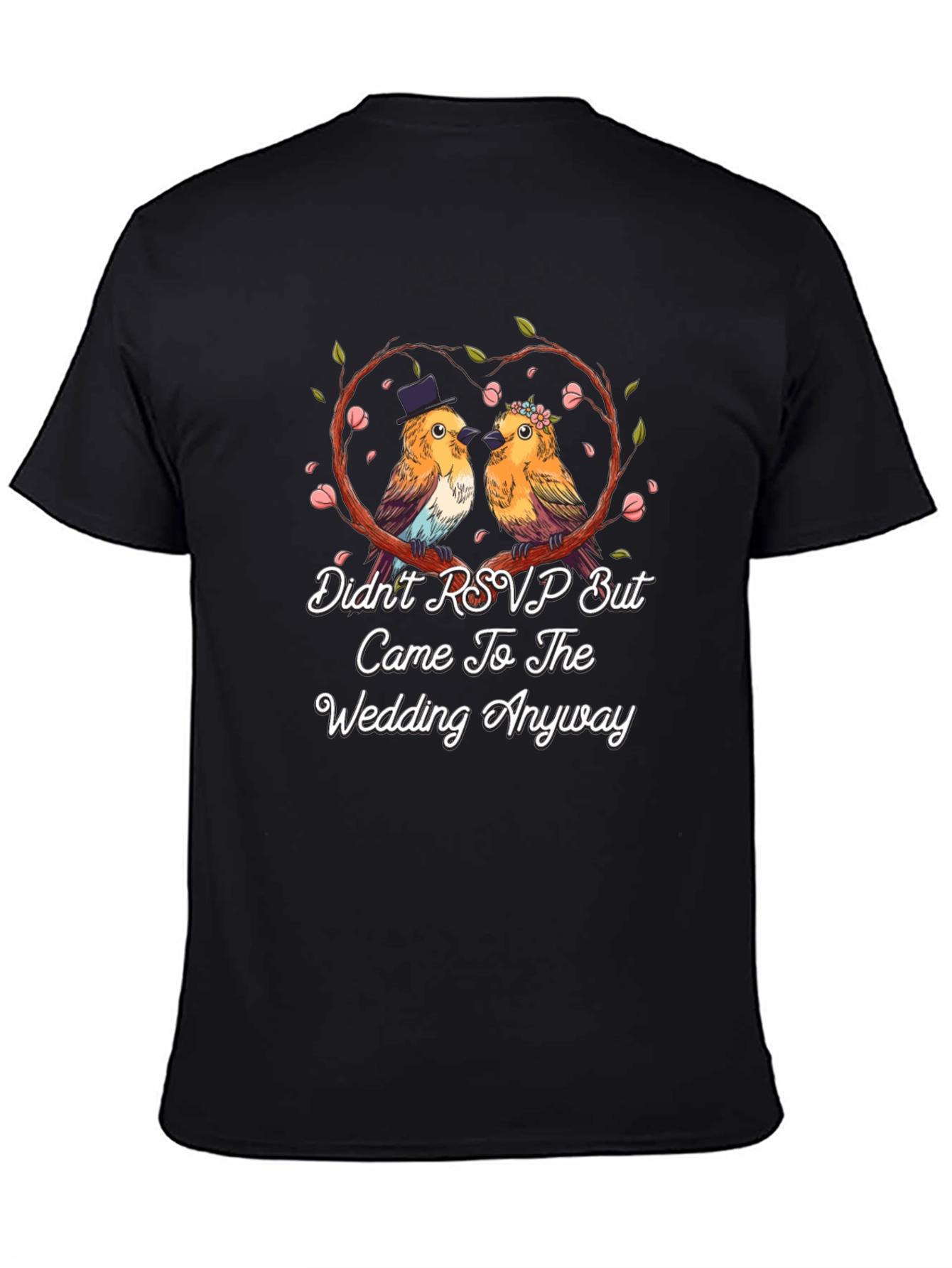 Wedding Birds Graphic T-Shirt