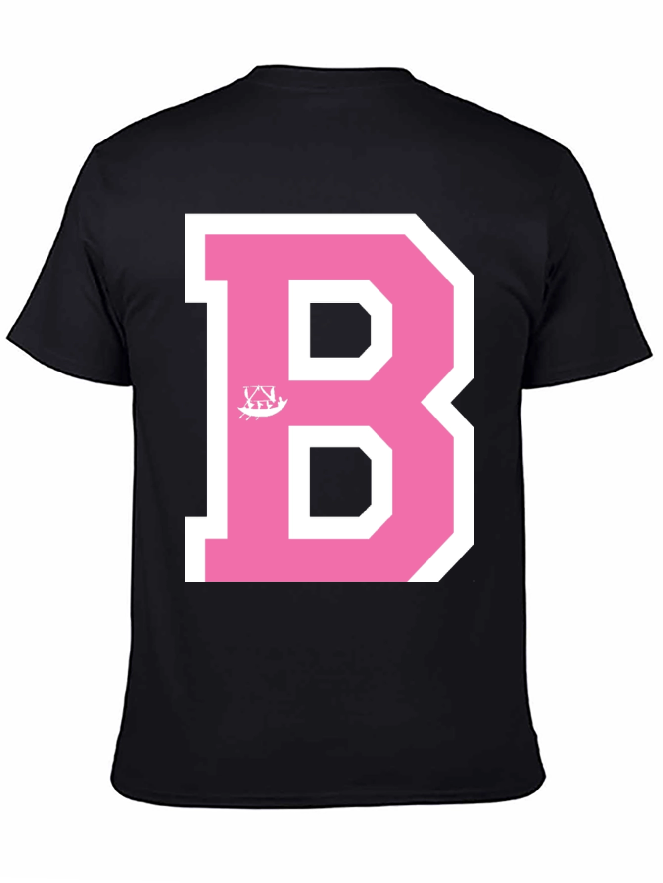 Varsity B Graphic Tee - Black