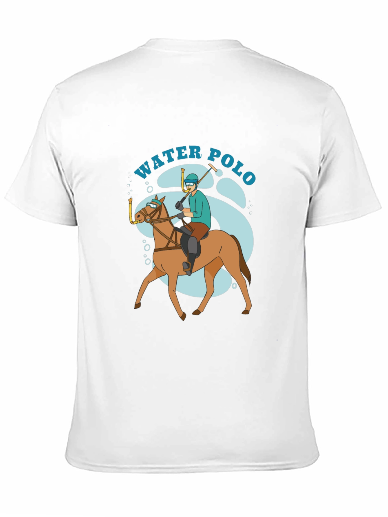 Funny Water Polo Horse T-Shirt