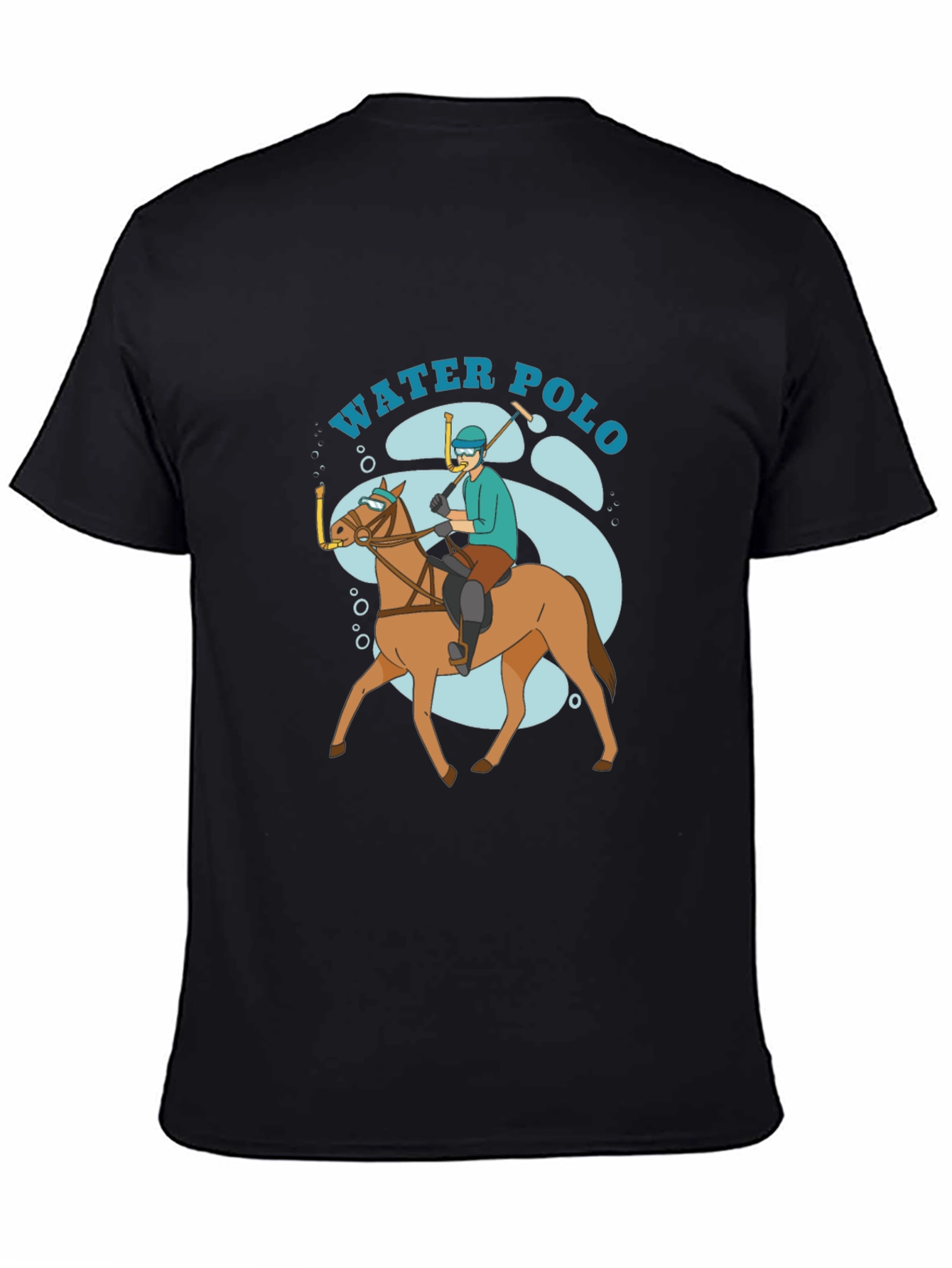 Funny Water Polo Horse T-Shirt