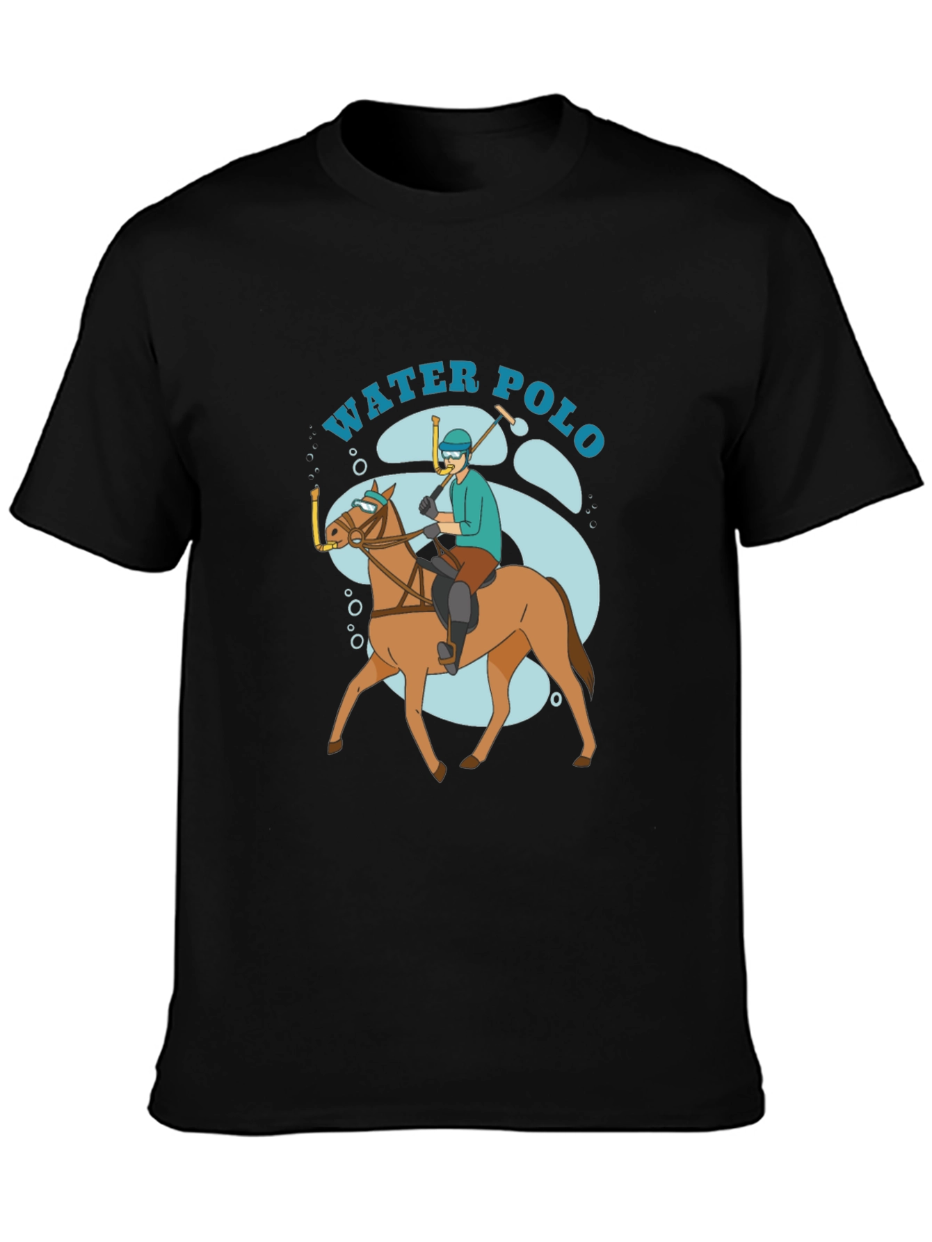 Funny Water Polo Horse T-Shirt