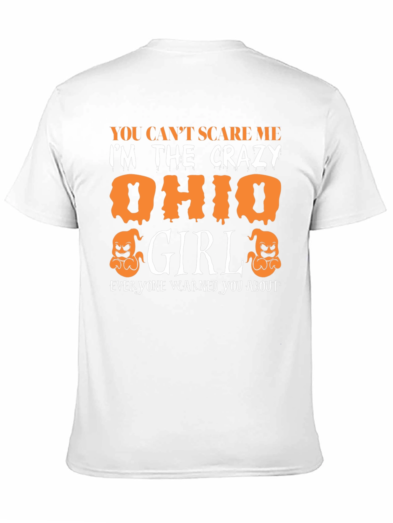 Crazy Ohio Girl Halloween Graphic Tee