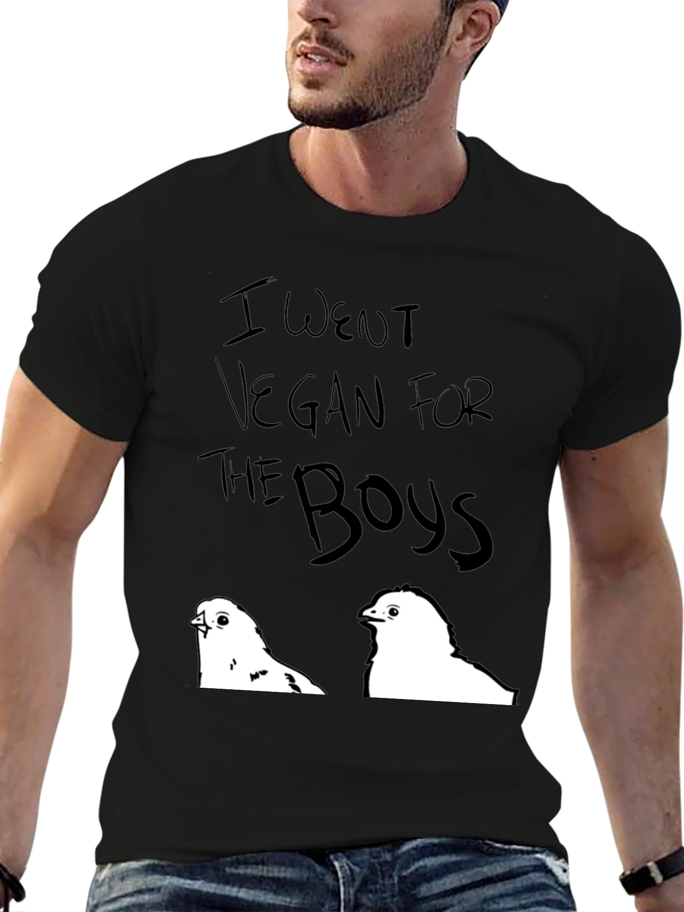 Vegan for The Boys Graphic Tee